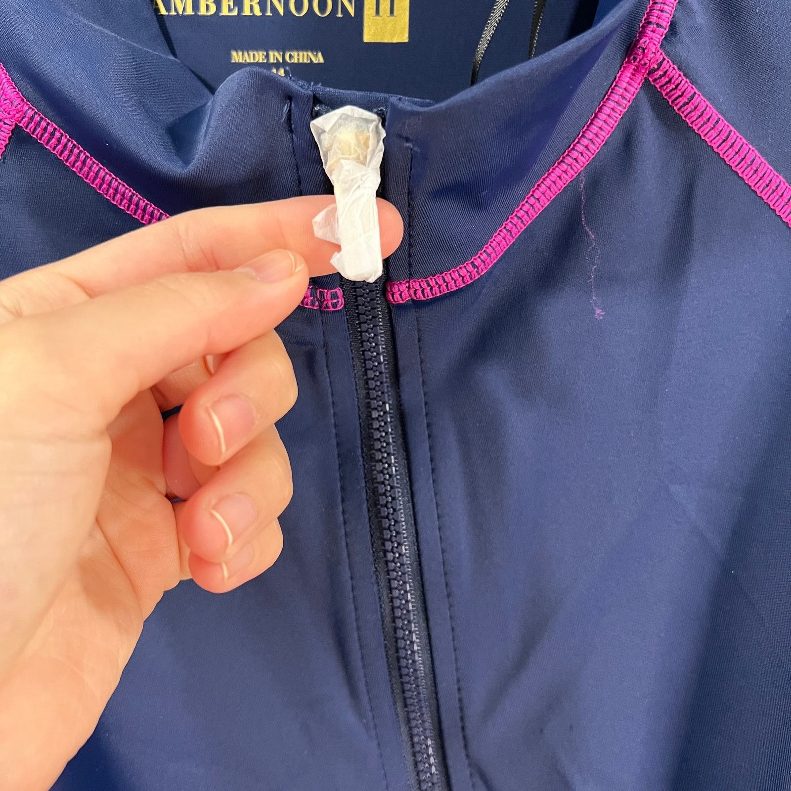 Other AmberNoon II by Dr. Erum Ilyas UPF 50 Half-Zip Mock-Neck Size XL / US 12-14 / IT 48-50 - 5 Thumbnail