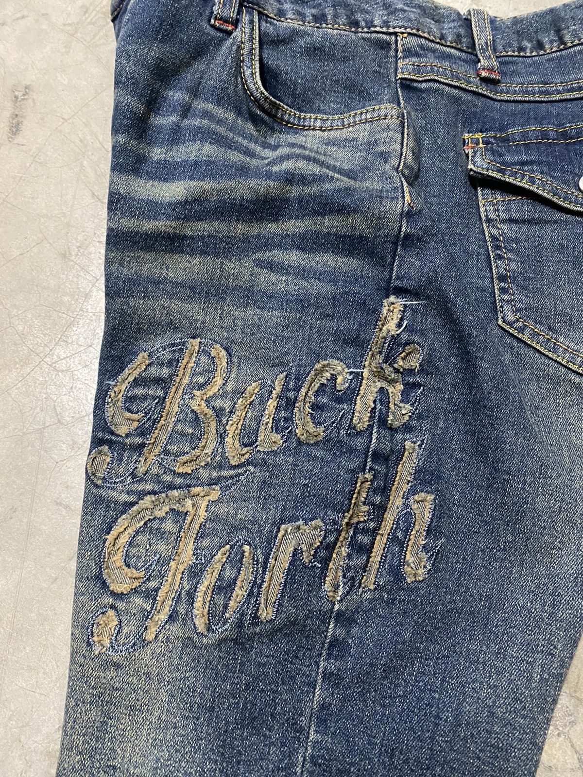 Hysteric Glamour × Japanese Brand Flare Jeans Japan Jover Du Rock Designer Jeans Size US 29 - 9 Thumbnail