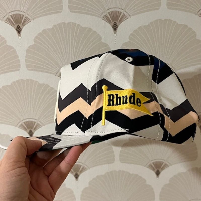 Rhude RHUDE MEN'S CYRIL R-HAT Size ONE SIZE - 3 Thumbnail