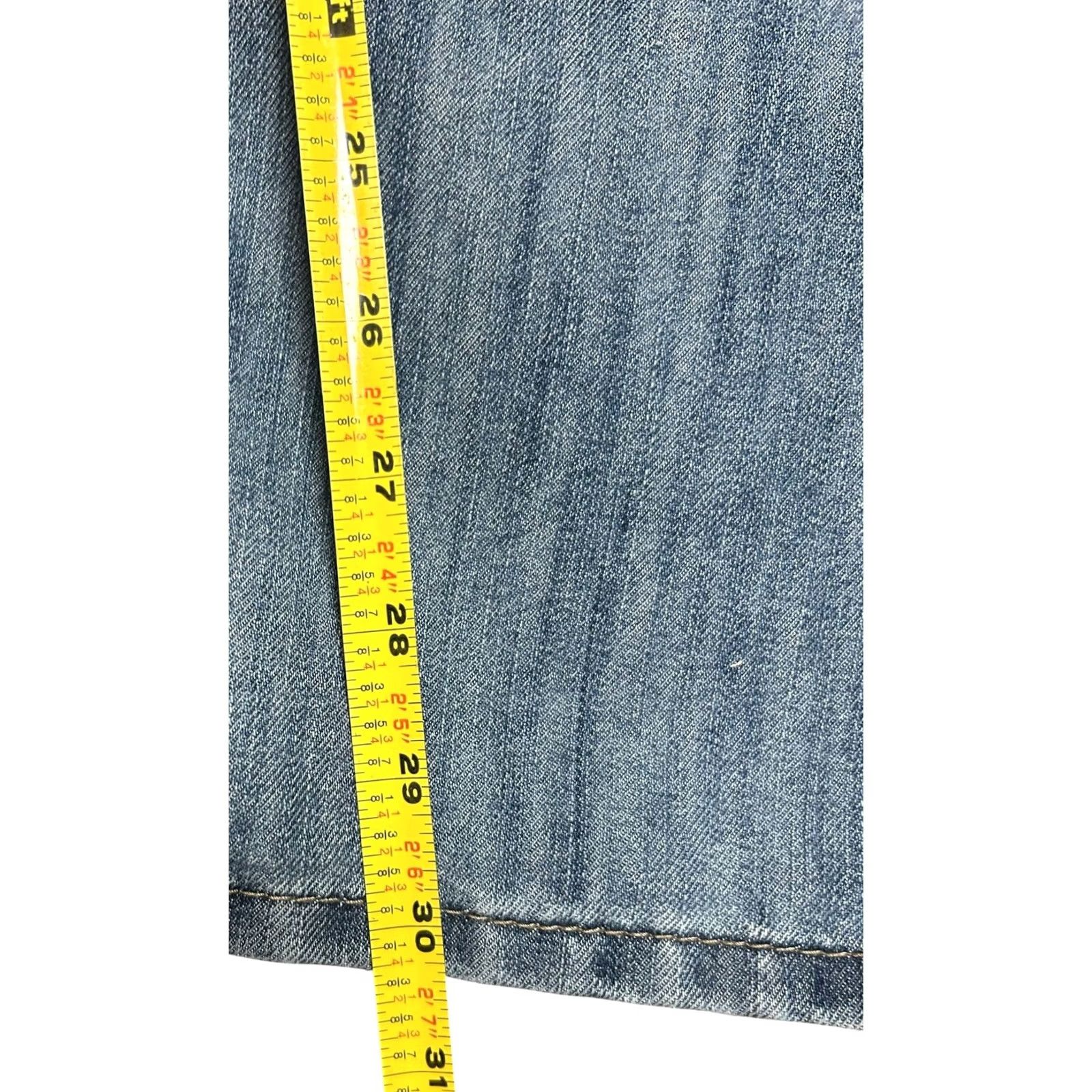 Denime 96 North Fit Slim Straight Jean Pant Sz 16 Blue Denim Vintage Y2K Womens Jeans 90s Size 38" / US 16 / IT 52 - 5 Thumbnail