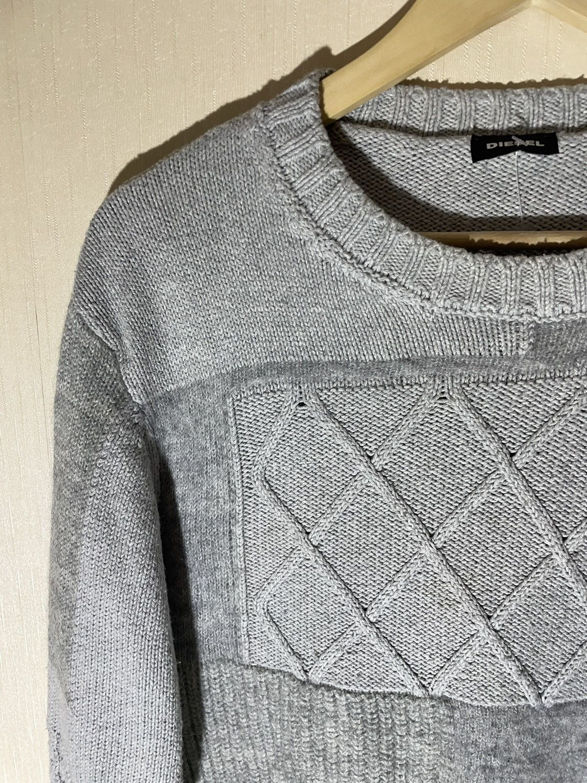 Diesel × Japanese Brand Diesel rare patchwork sweatshirt Size US M / EU 48-50 / 2 - 3 Thumbnail