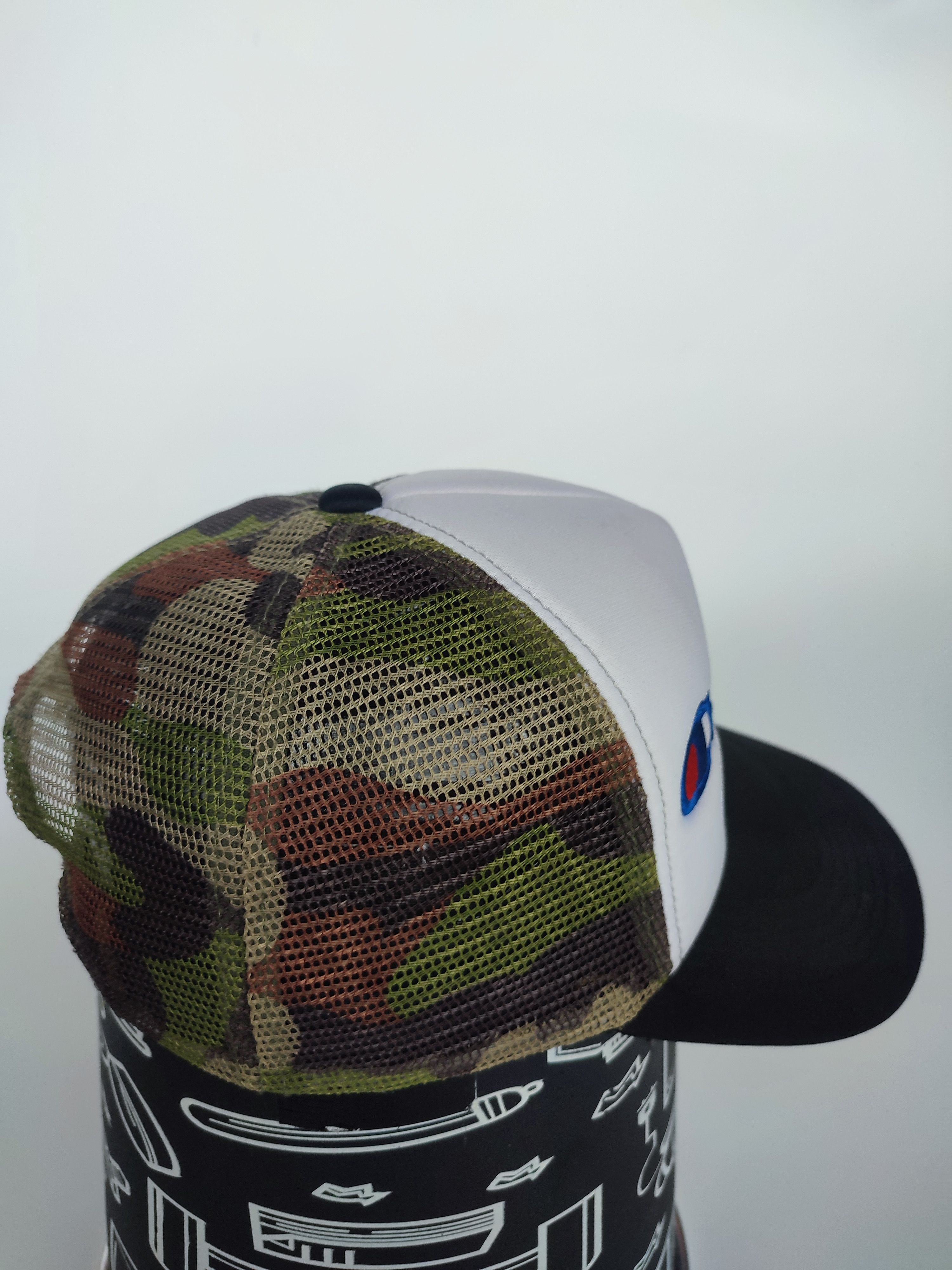 Champion Champion x camo trucker cap Size ONE SIZE - 3 Thumbnail