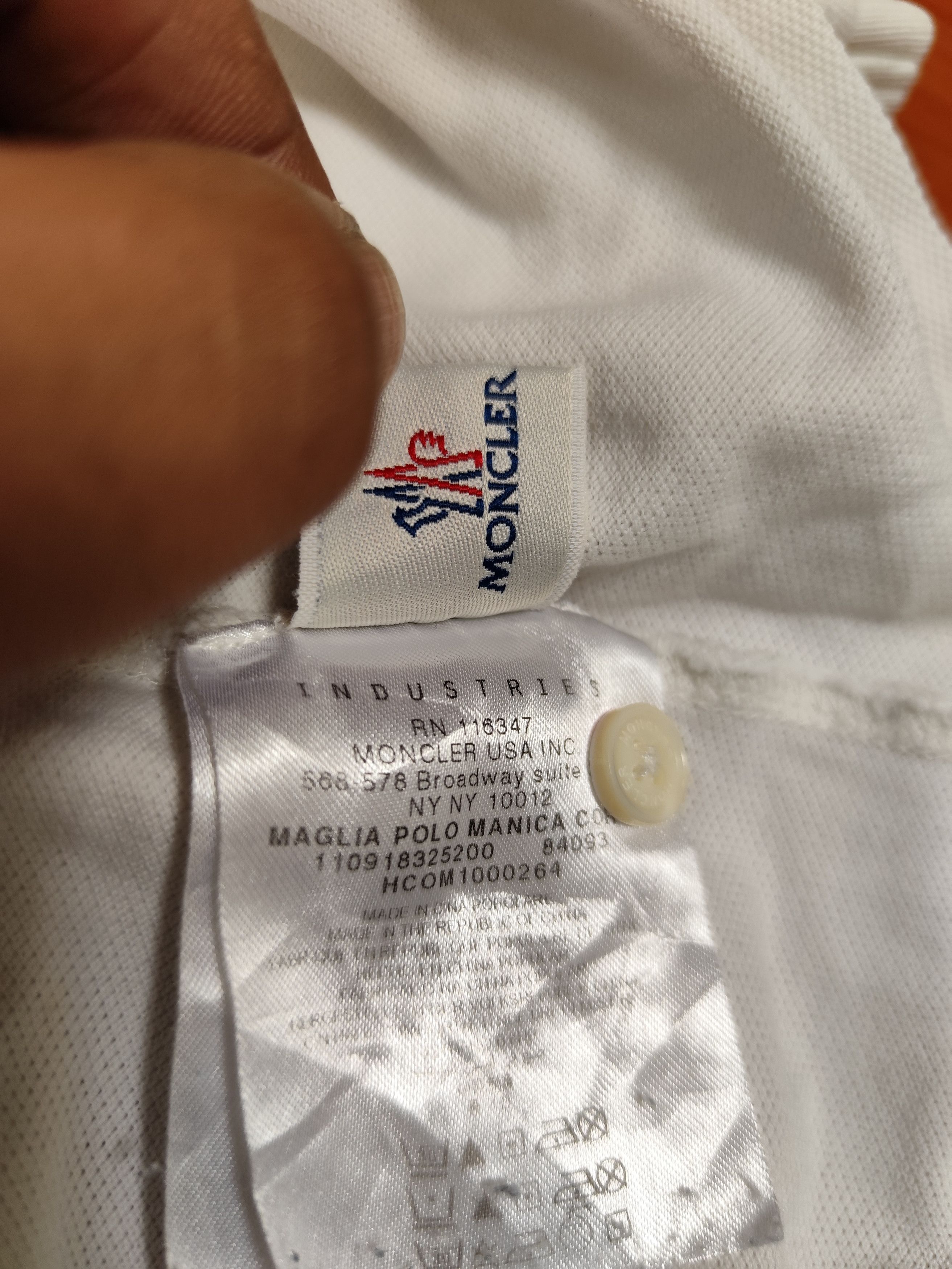 Moncler moncler polo shirt Size US S / EU 44-46 / 1 - 12 Thumbnail