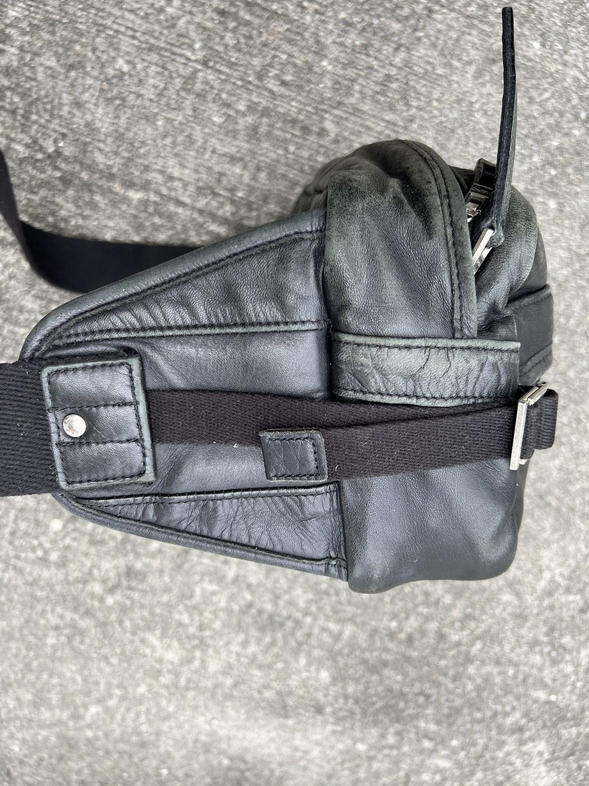 Leather Vintage Masterpiece Japan Patina Black Leather Bag Size ONE SIZE - 15 Thumbnail