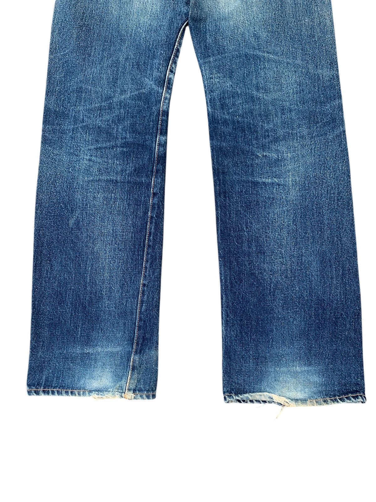 Denime VINTAGE DENIME SELVEDGE MUDWASH DISTRESSED JAPANESE DENIM Size US 30 / EU 46 - 9 Thumbnail