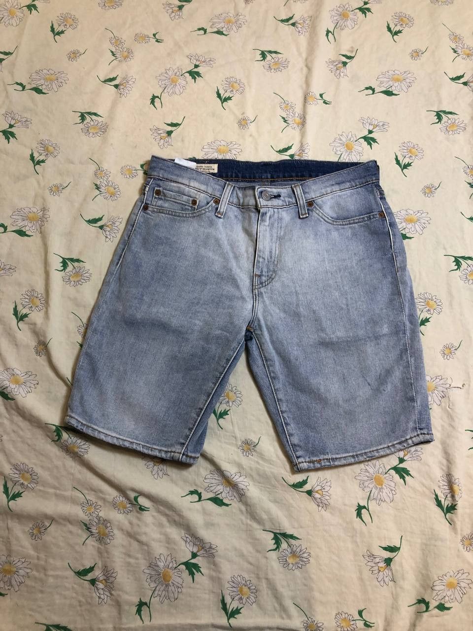 Levi's Levi's 511 Denim Jean Shorts Loose Rugged Work Wear Blue Size US 30 / EU 46 - 2 Thumbnail