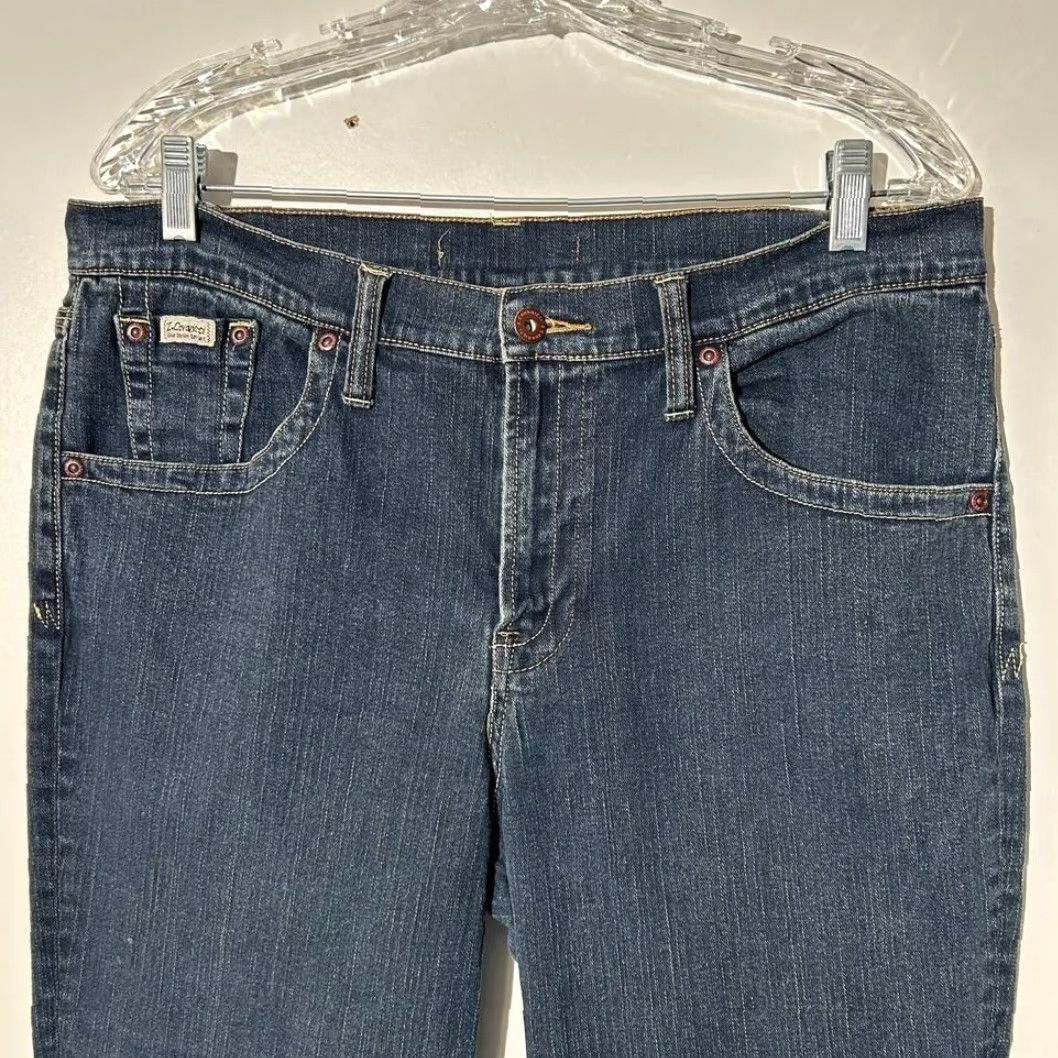 Vintage VINTAGE Z Cavaricci Jeans Womens 16W Dark Wash Stretch Straight Leg 5-Pocket Blue Denim Mens, Womens Size 38" / US 16 / IT 52 - 2 Thumbnail