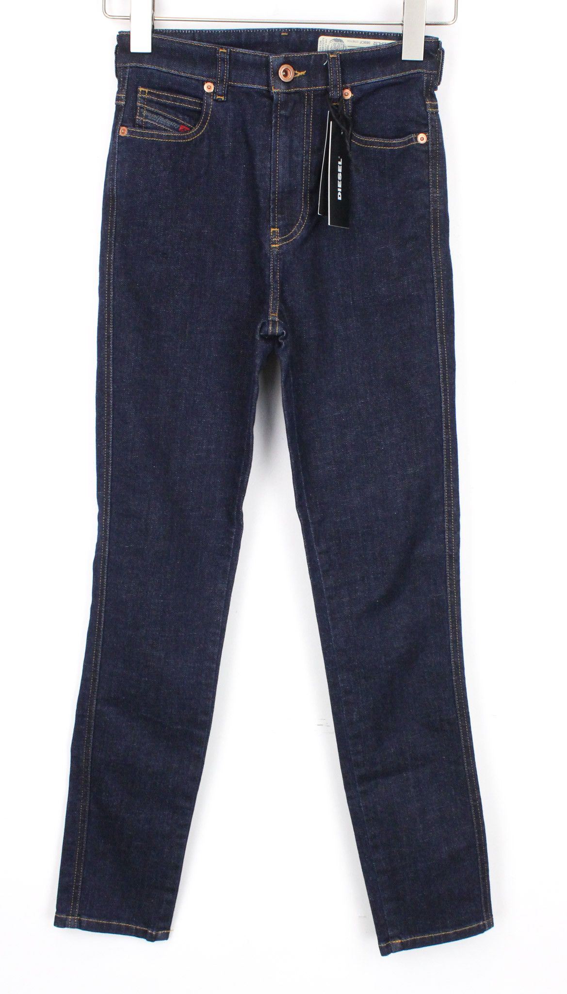 Diesel BABHILA-HIGH 069CF W23/L32 Girls Blue Jeans 71255 Size 23" - 2 Thumbnail
