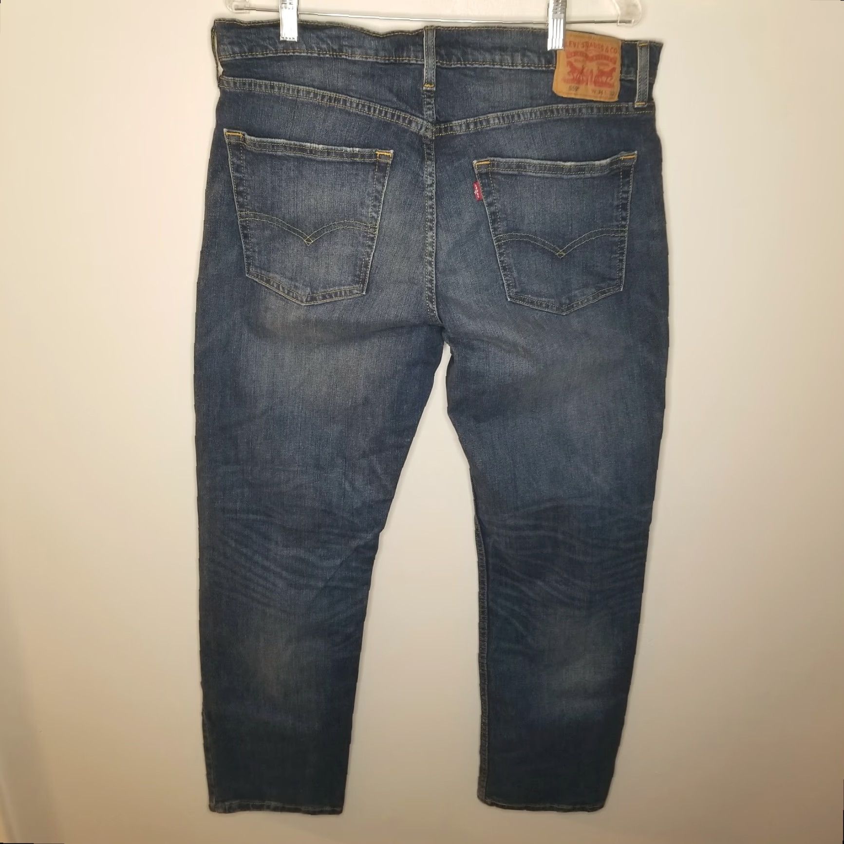 Levi's LEVI'S 559 Jeans Men 36x32 Blue Straight Size US 36 / EU 52 - 4 Thumbnail
