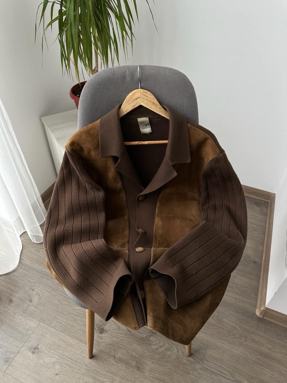 Japanese Brand × Vintage Vetements Confezioni ESCO KLEIDRAG Leather Distressed Jacket Size US M / EU 48-50 / 2 - 12 Thumbnail