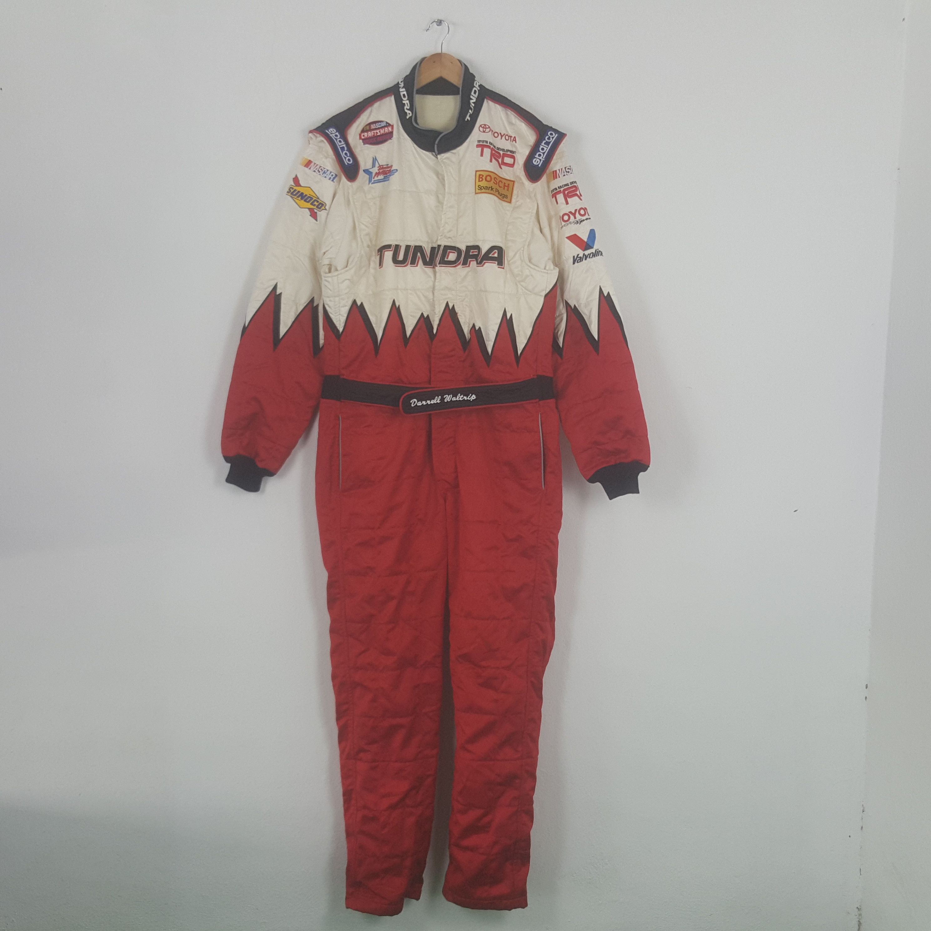 NASCAR × Vintage Vintage Toyota Tundra Sparco Racing Patches Coverall Jacket Size US L / EU 52-54 / 3 - 3 Thumbnail