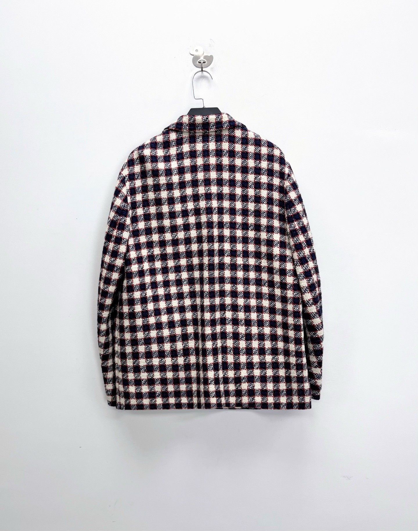 Gucci Gucci Blue Red Check T Blazer Size US XS / EU 42 / 0 - 2 Thumbnail