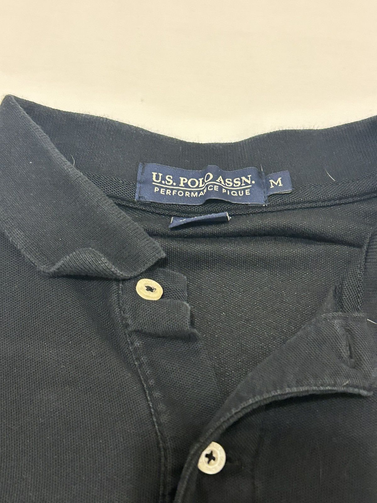 U.S. Polo Assn. Black Polo Size US S / EU 44-46 / 1 - 4 Thumbnail
