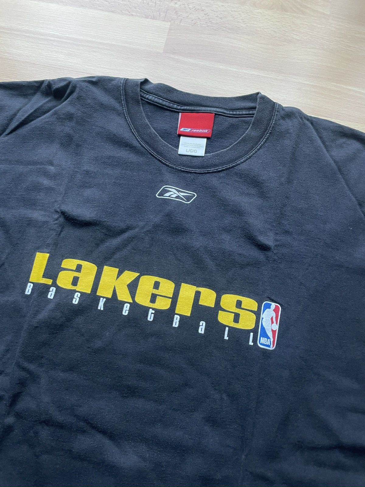 NBA × Reebok × Vintage Vintage Reebok x LA Lakers Warmup L/S Tee Size US L / EU 52-54 / 3 - 1 Thumbnail
