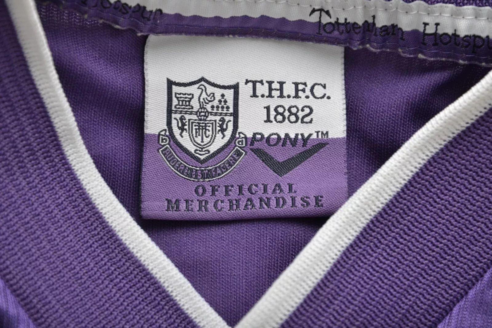 PONY TOTTENHAM 1998/1999 FOOTBALL SHIRT JERSEY PONY SIZE L ADULT Size US L / EU 52-54 / 3 - 6 Thumbnail