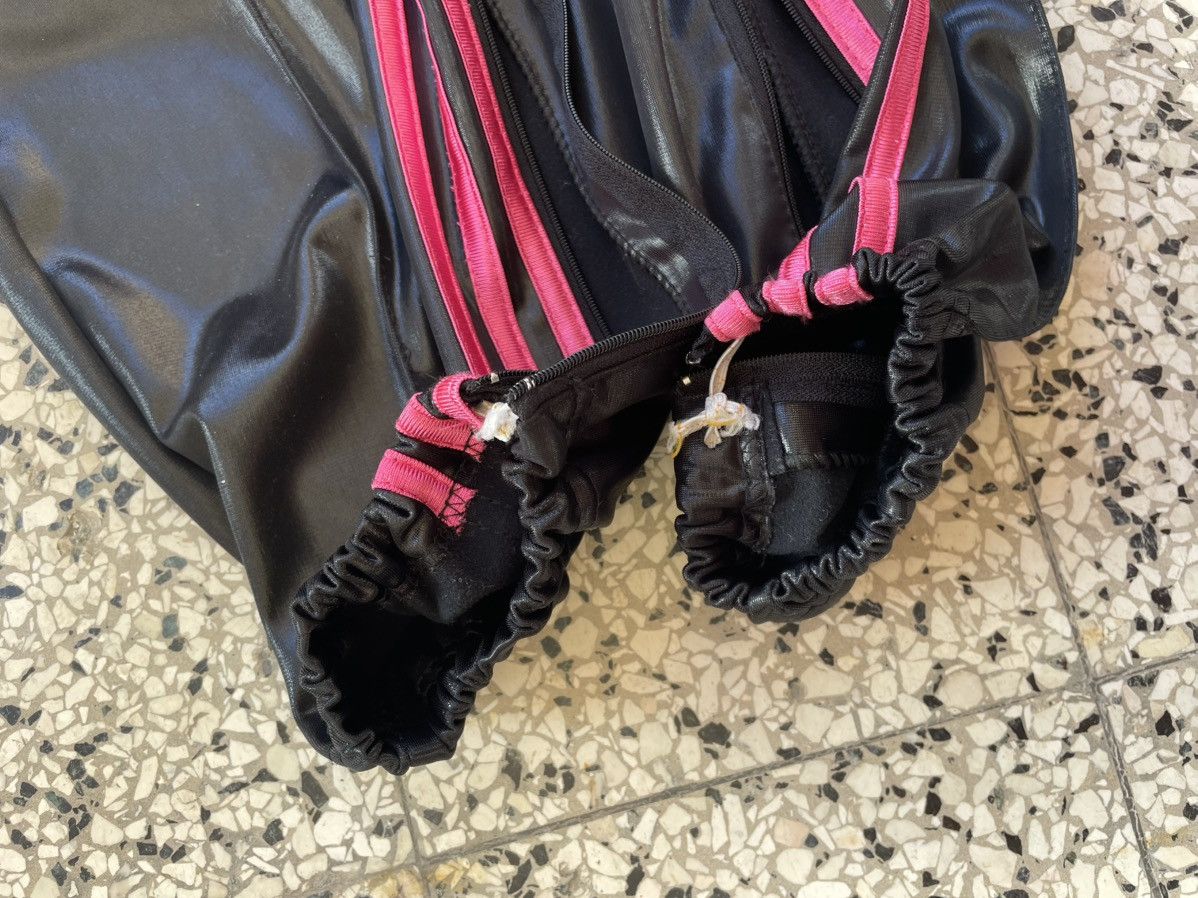 Adidas Rare Adidas CHILE62 S black and pink coated sweatpants Size 26" / US 2 / IT 38 - 12 Thumbnail