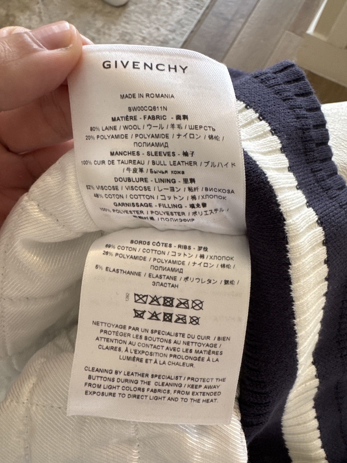 Givenchy Givenchy cropped jacket Size XS / US 0-2 / IT 36-38 - 9 Thumbnail