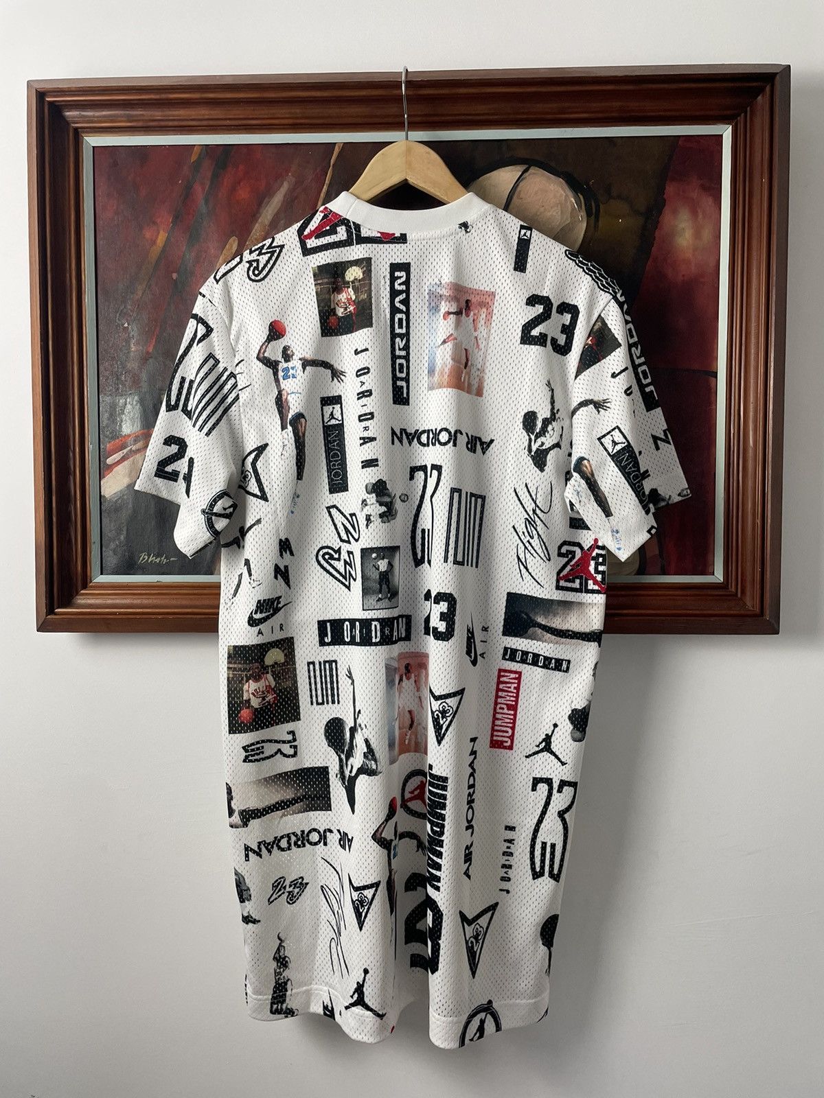 Jordan Brand Jordan Brand Chicago Bulls NBA Basketball Tee Sport Nike Size US M / EU 48-50 / 2 - 2 Thumbnail