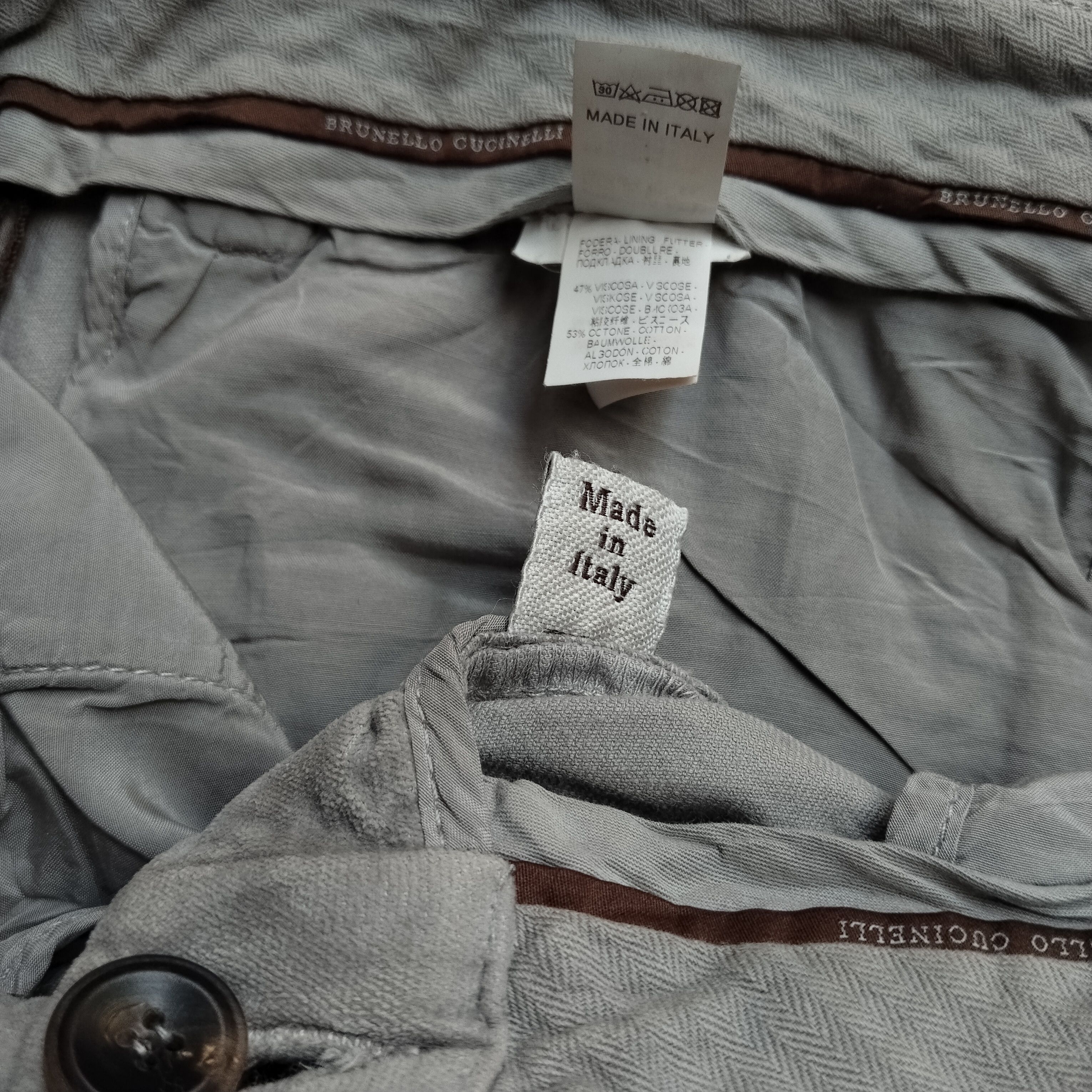 Brunello Cucinelli Brunello cucinelli velour biker pants Size US 33 - 6 Thumbnail