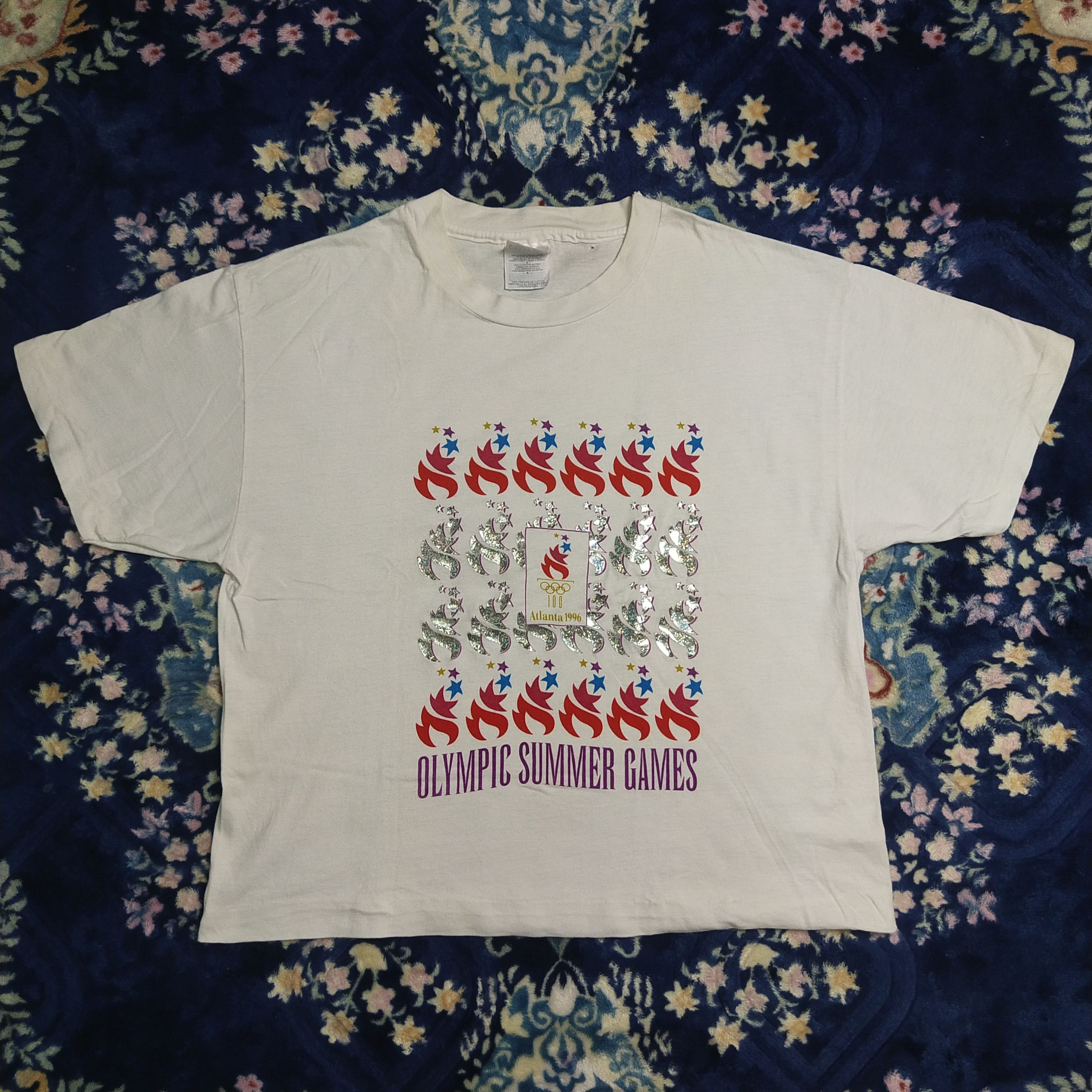 All Sport × USA Olympics × Vintage Olympic summer game Atlanta 1996 🏆 Size L / US 10 / IT 46 - 1 Thumbnail