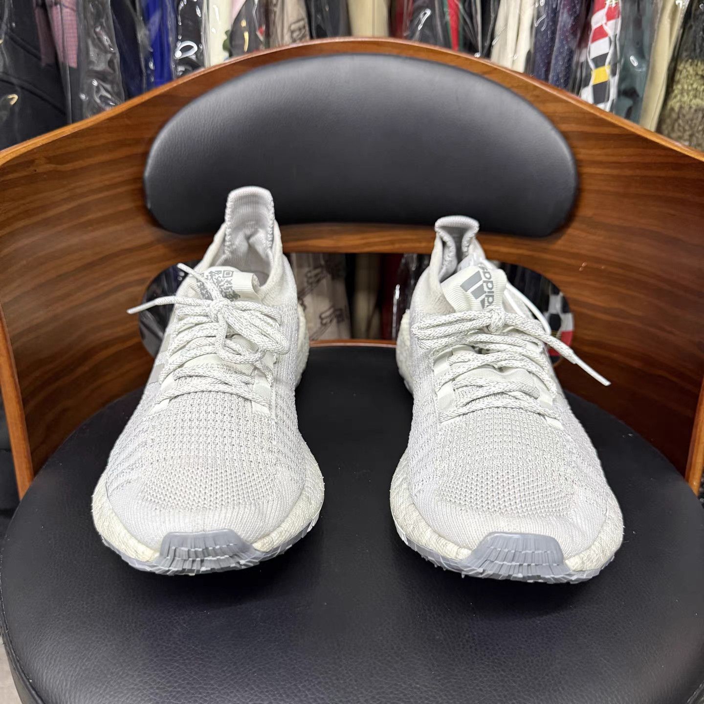 Adidas adidas PulseBOOST Marathon Running Shoes Grey K15 Size US 11.5 / EU 44-45 - 2 Thumbnail