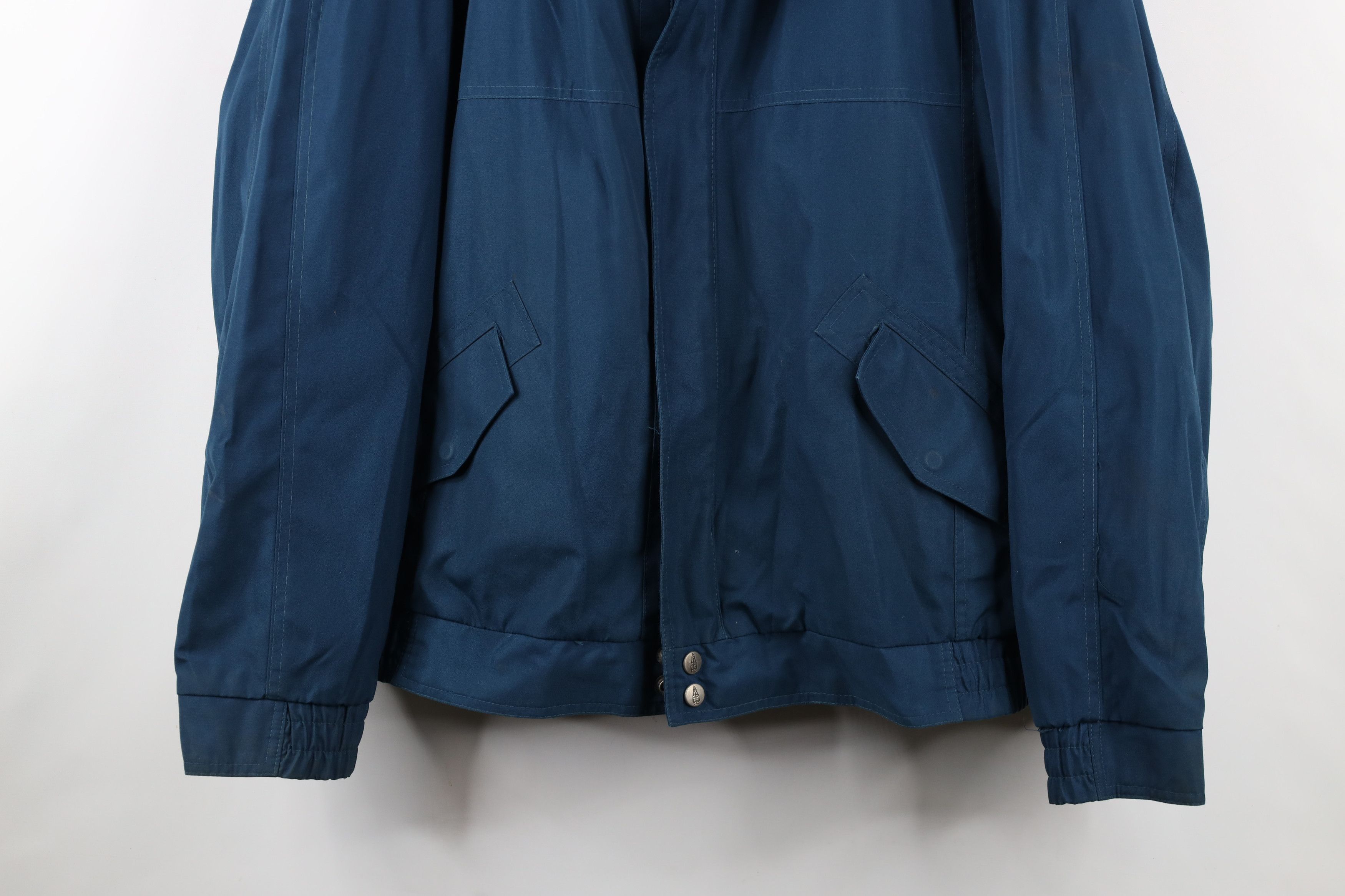Vintage Vintage 90s Streetwear Lined Full Zip Hooded Bomber Jacket Size US XXL / EU 58 / 5 - 3 Thumbnail