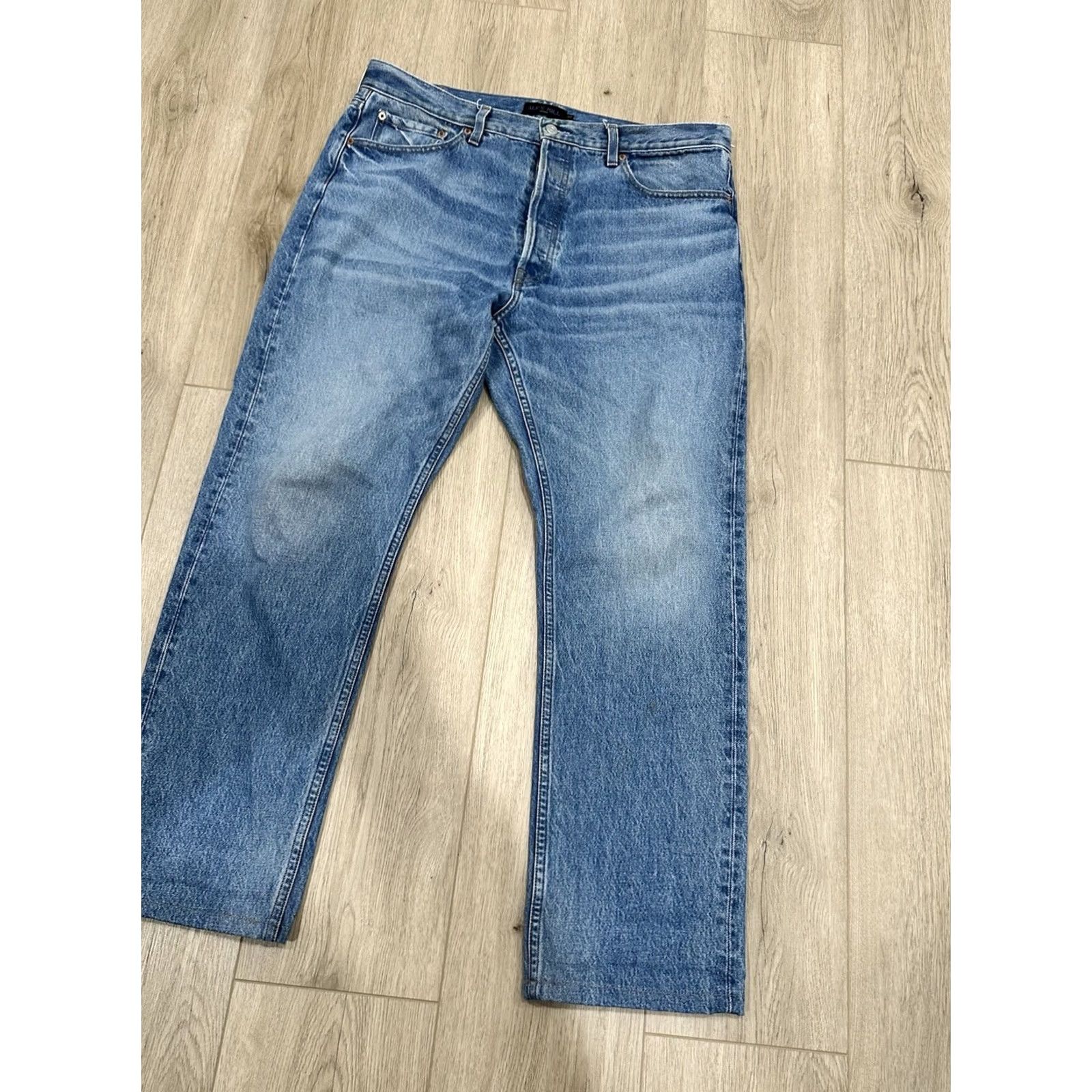 Alex Mill Alex Mill AM Original Denim Jeans 5 Pocket Size 36x29 Men Blue Regular Straight 29 Inseam Size US 36 / EU 52 - 2 Thumbnail