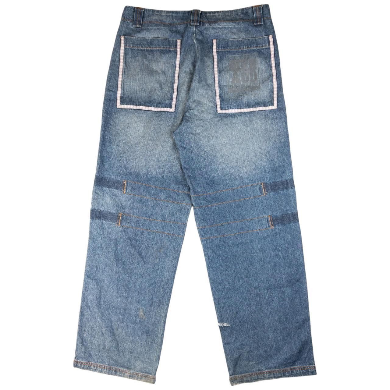 Marithe + Francois Girbaud Marithe + Francois Girbaud Wide Leg Denim Jeans Size W37 Size US 37 - 2 Thumbnail
