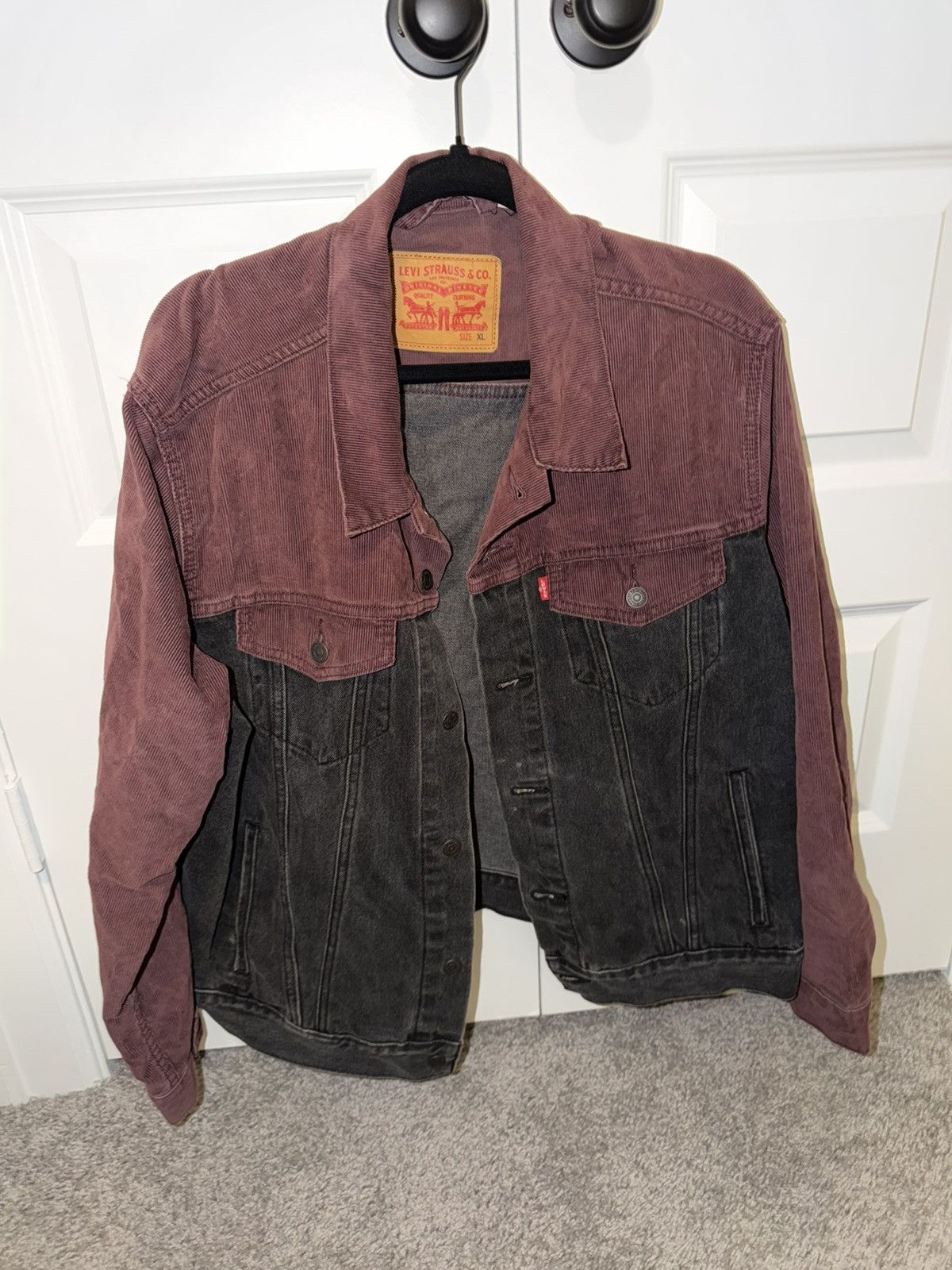 Levi's Levi Strauss Corduroy Denim Jacket Size US XL / EU 56 / 4 - 1 Thumbnail