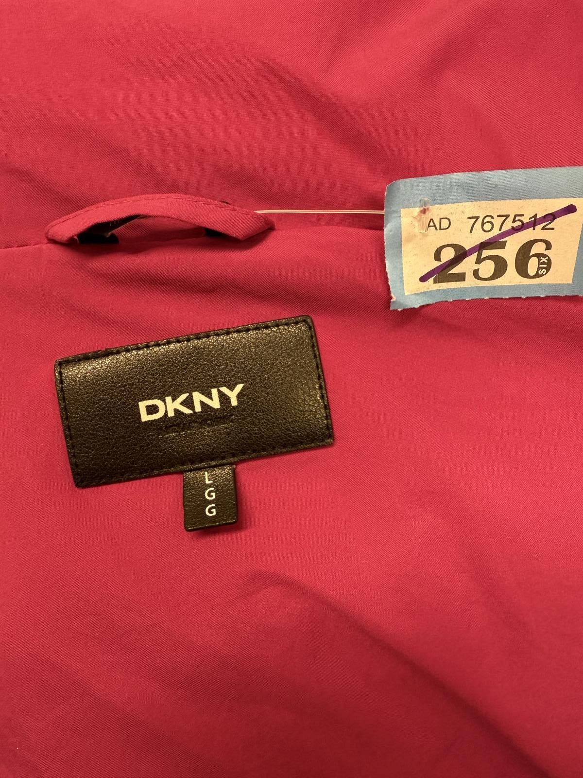 DKNY DKNY Pink Puffer Jacket Size Large Size L / US 10 / IT 46 - 2 Thumbnail