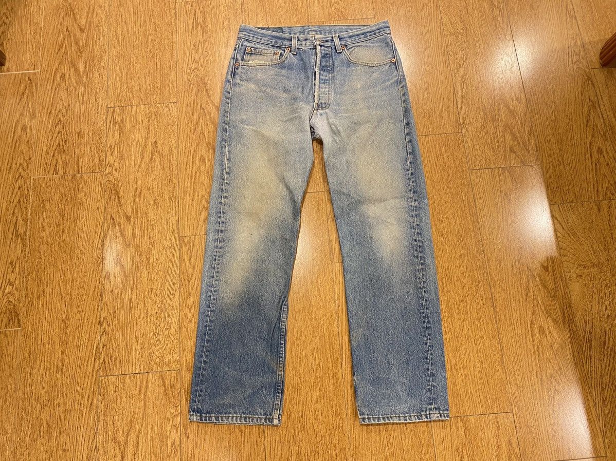 image of Made In Usa Levis 501 Rusty Mud Wash, Men's (Size 32)