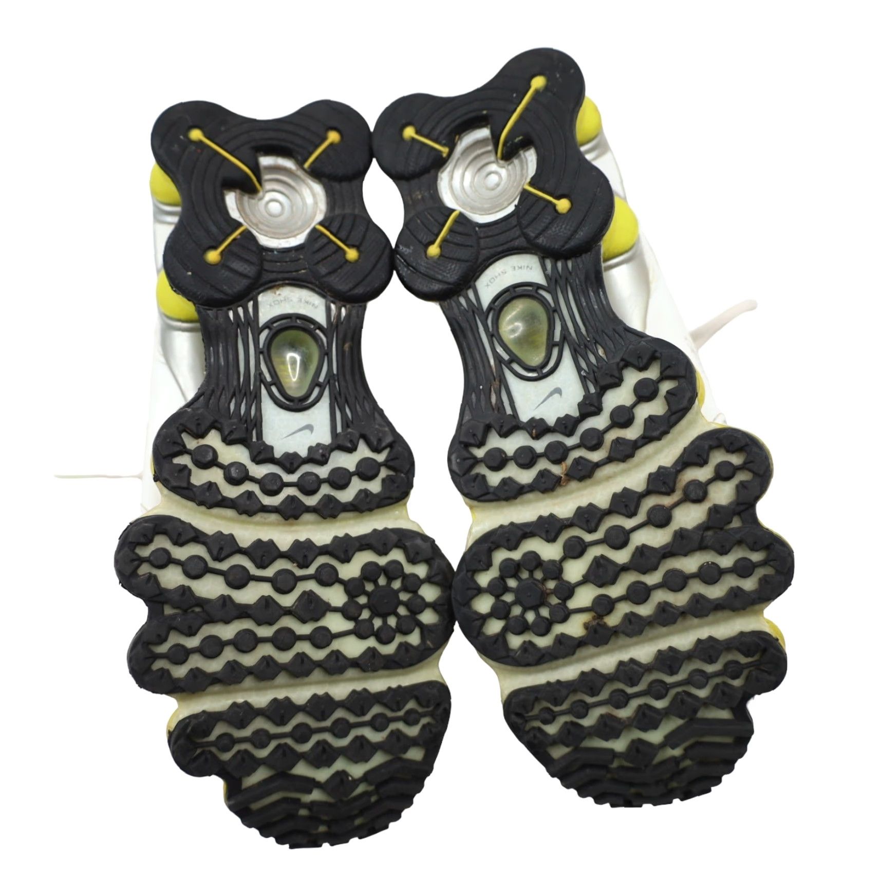 Nike VINTAGE Nike Shox TL 2 Sneaker Womens 6.5 White Yellow Lemon Shox TL 2 Sneakers 90s Mens Womens? Size US 7 / IT 37 - 7 Thumbnail