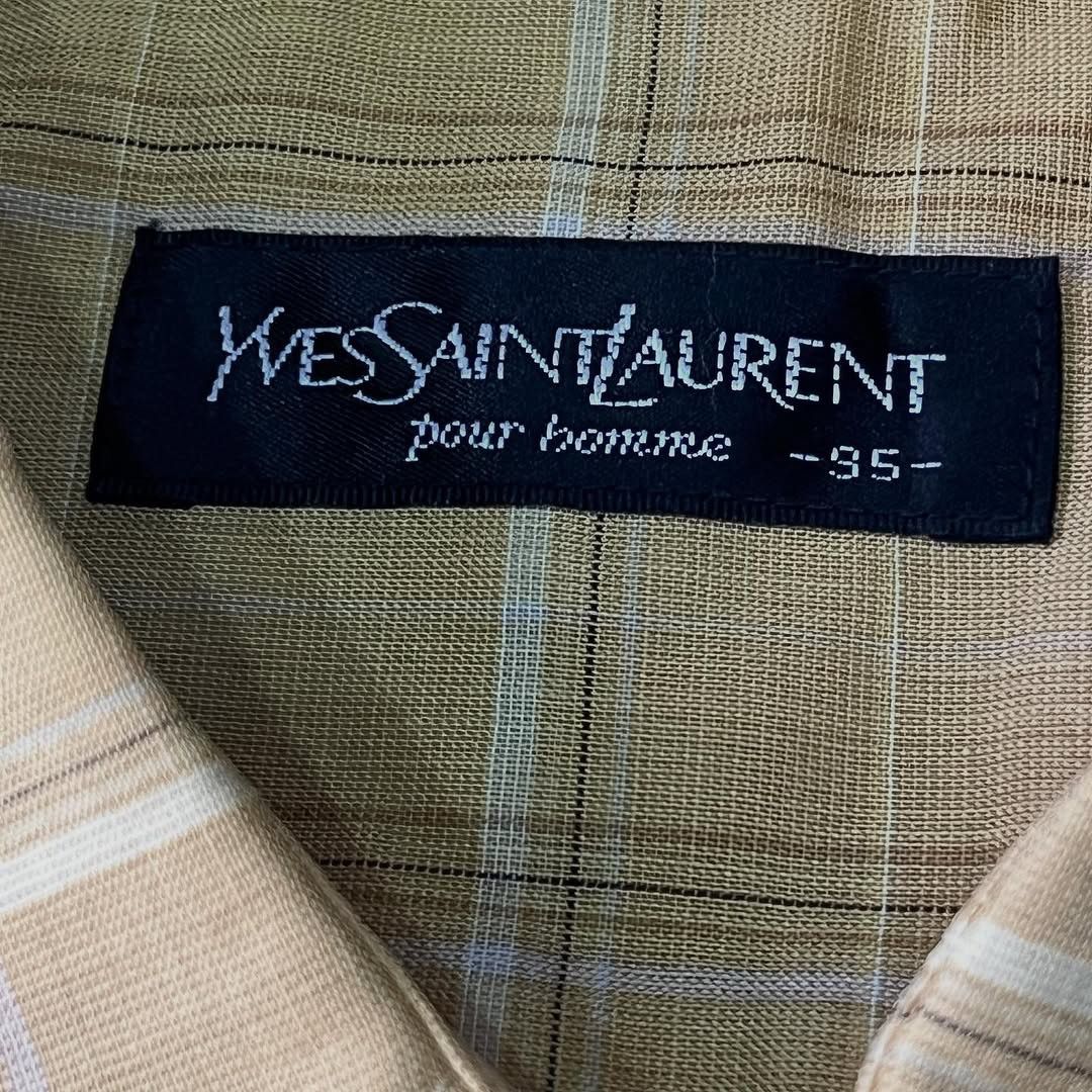 Yves Saint Laurent Yves Saint Laurent Pour Homme Shirt Button Ups Size US M / EU 48-50 / 2 - 6 Thumbnail