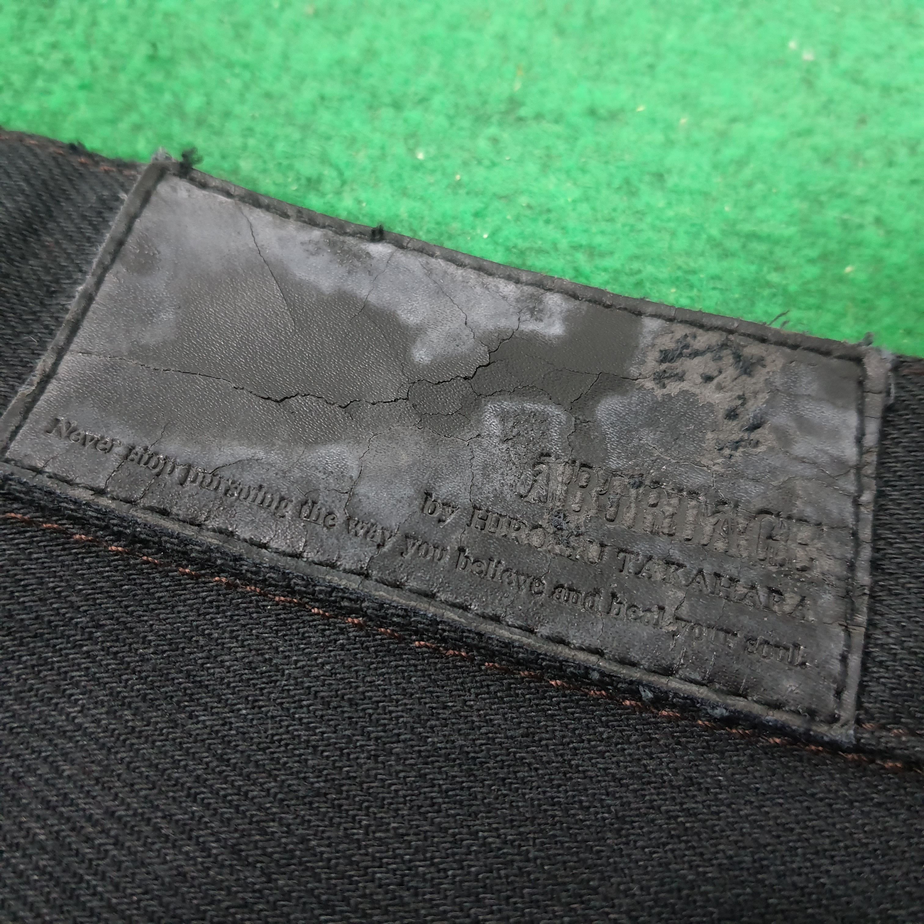 Japanese Brand Vintage Abordage Skull Rude Style Selvedge Pants C280N6 Size US 31 - 7 Thumbnail