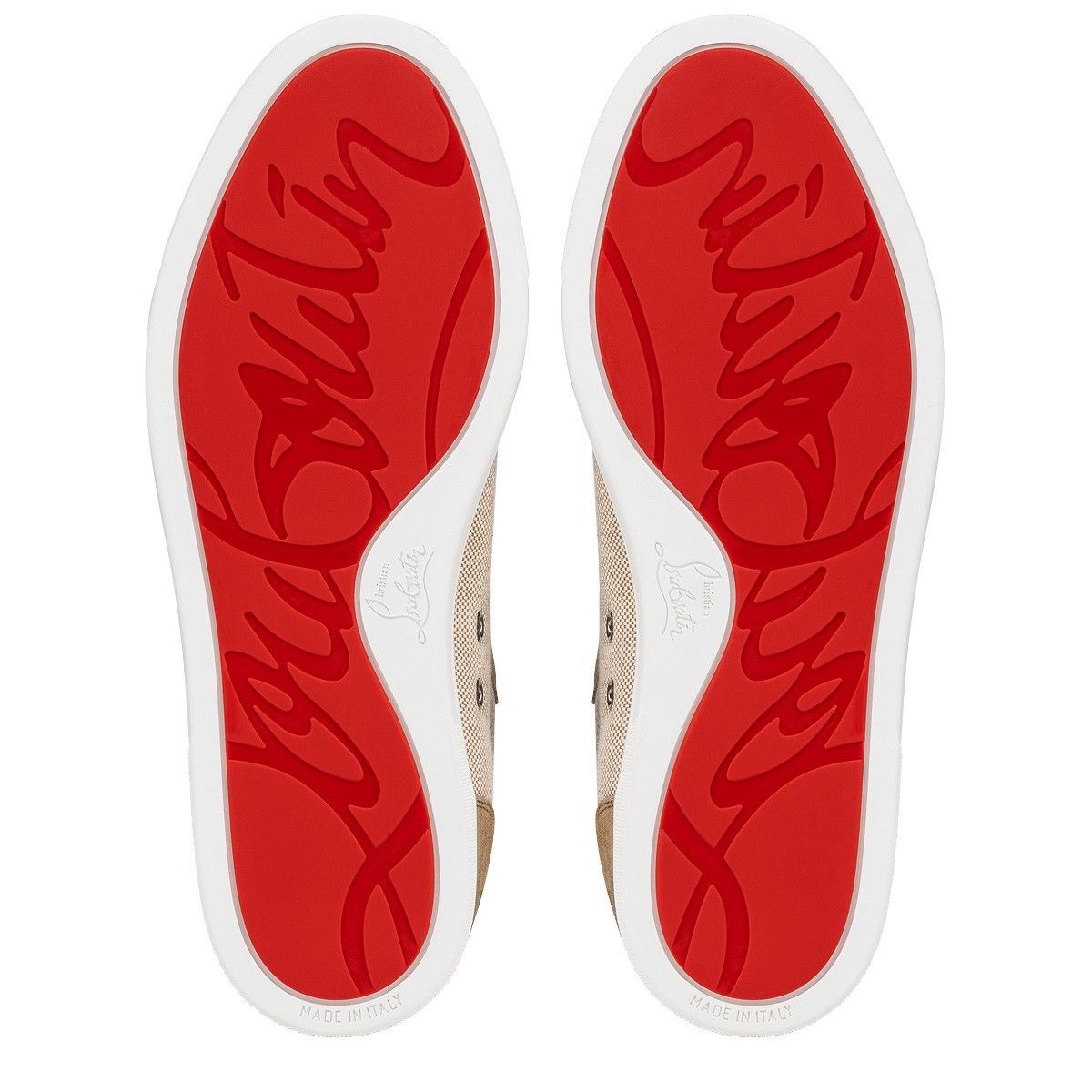 Christian Louboutin o1bcso1str0825 F.A.V Fique A Vontade in Brown/Beige Size US 9 / EU 42 - 5 Thumbnail