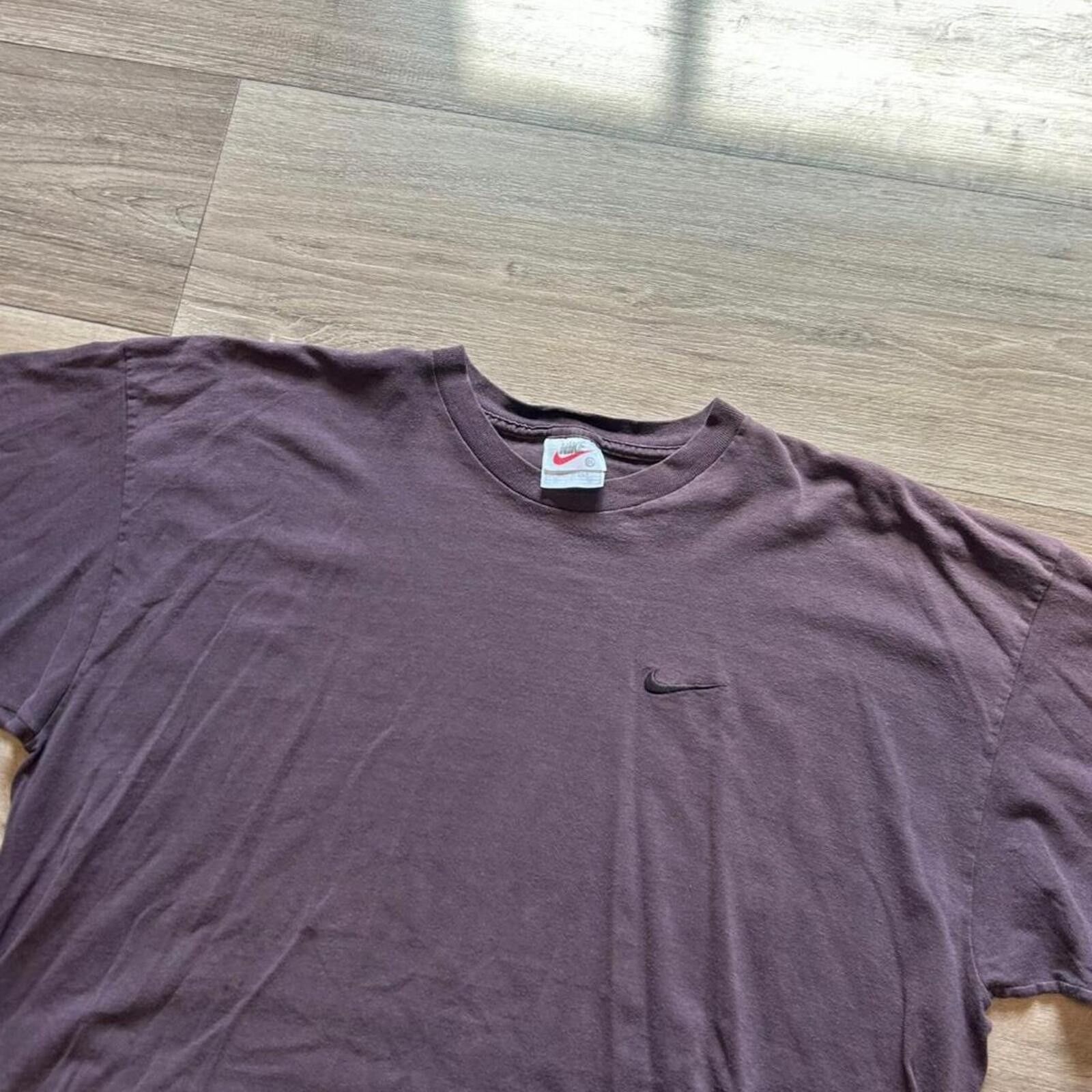 Nike Vintage Nike Men's Brown T shirt Size US XXL / EU 58 / 5 - 1 Thumbnail