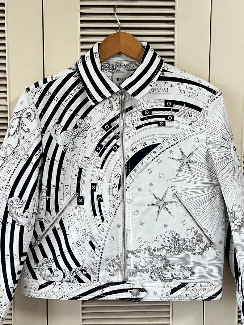 Hermes Hermes Astrology Print Padded Jacket Size XS / US 0-2 / IT 36-38 - 3 Thumbnail