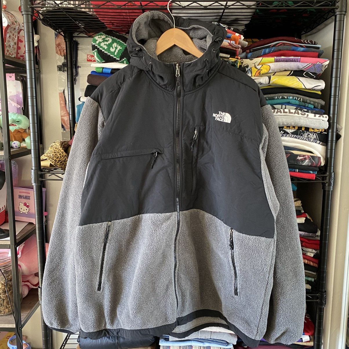 The North Face The North Face Retro Denali Hoodie Jacket Black Grey Fleece Size US XXL / EU 58 / 5 - 1 Thumbnail