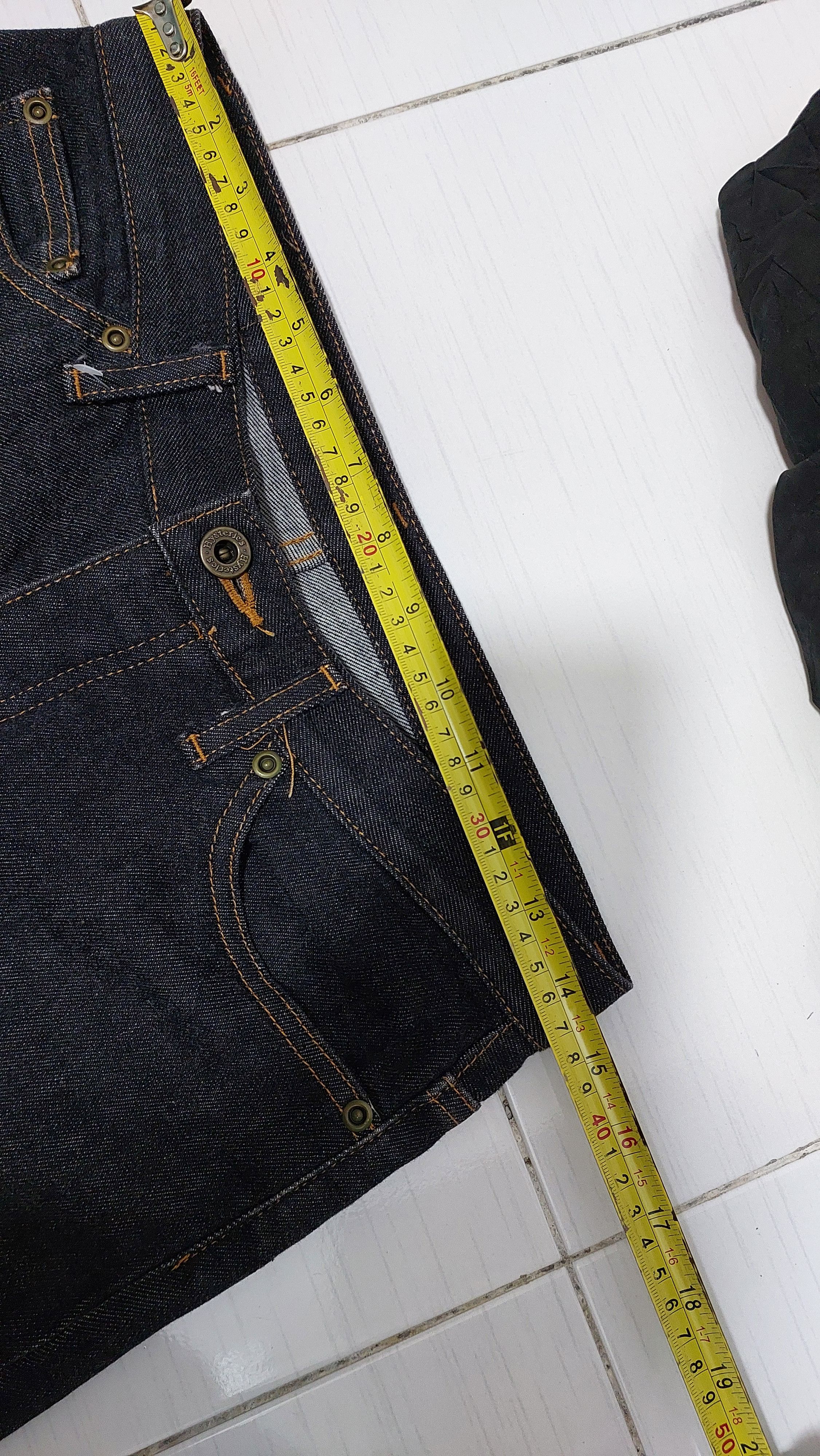 Hysteric Glamour × Japanese Brand HYSTERIC GLAMOUR STRETCHABLE WOMEN'S JEANS PANT Size 29" - 7 Thumbnail