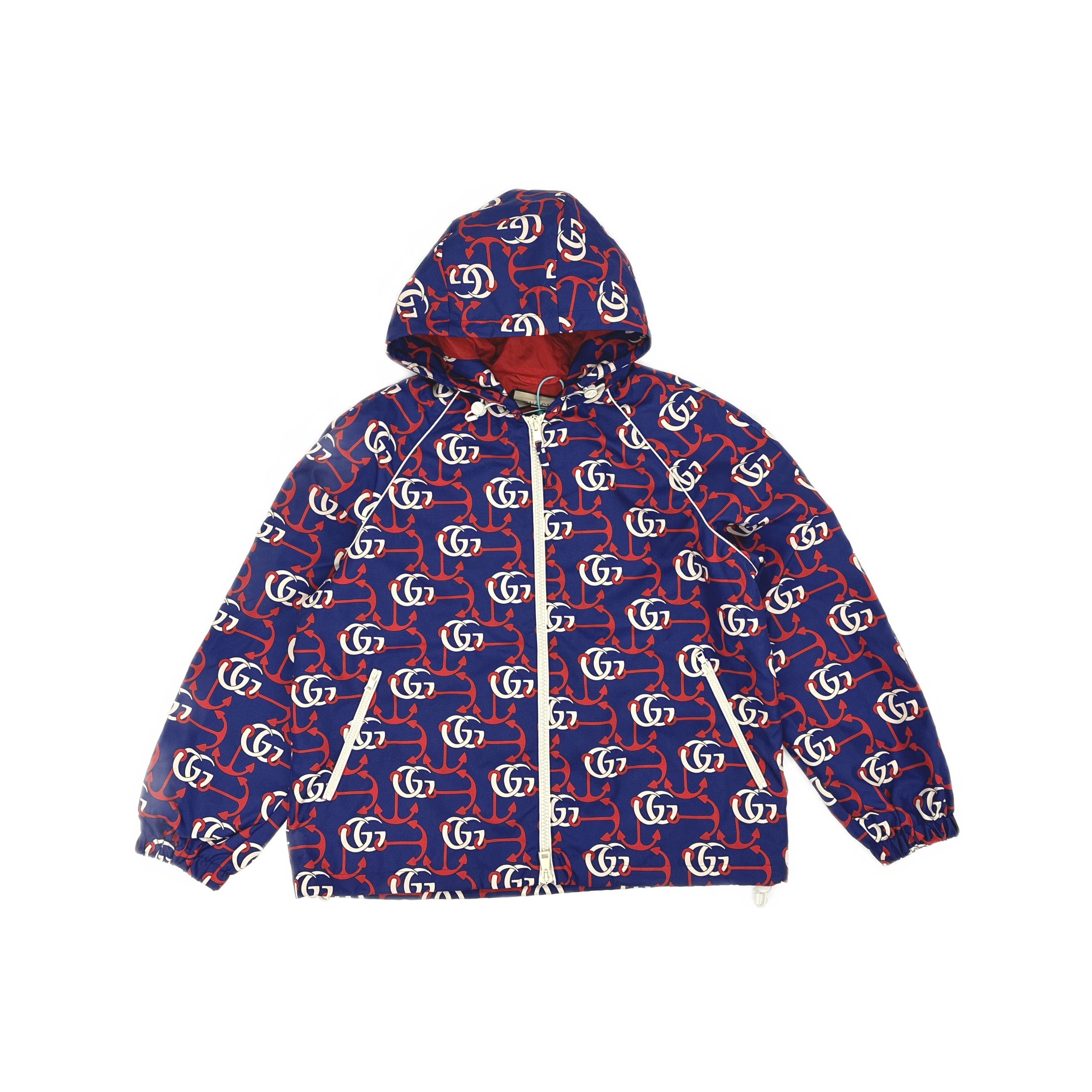 Gucci Gucci GG Anchor Print Hooded Jacket Size 46 Size US S / EU 44-46 / 1 - 1 Thumbnail