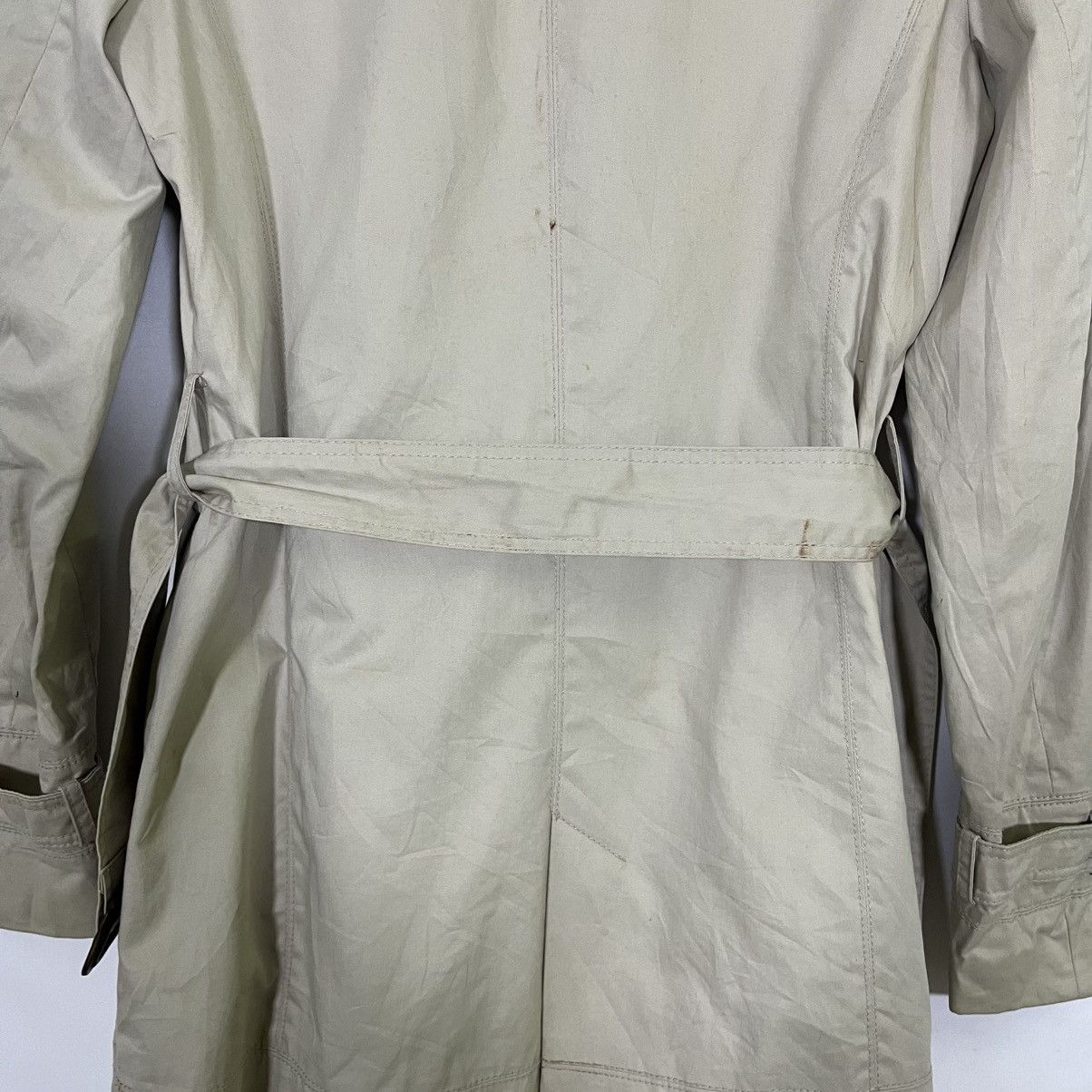 Vintage VINTAGE ZARA TRENCH COAT Size XS / US 0-2 / IT 36-38 - 10 Thumbnail