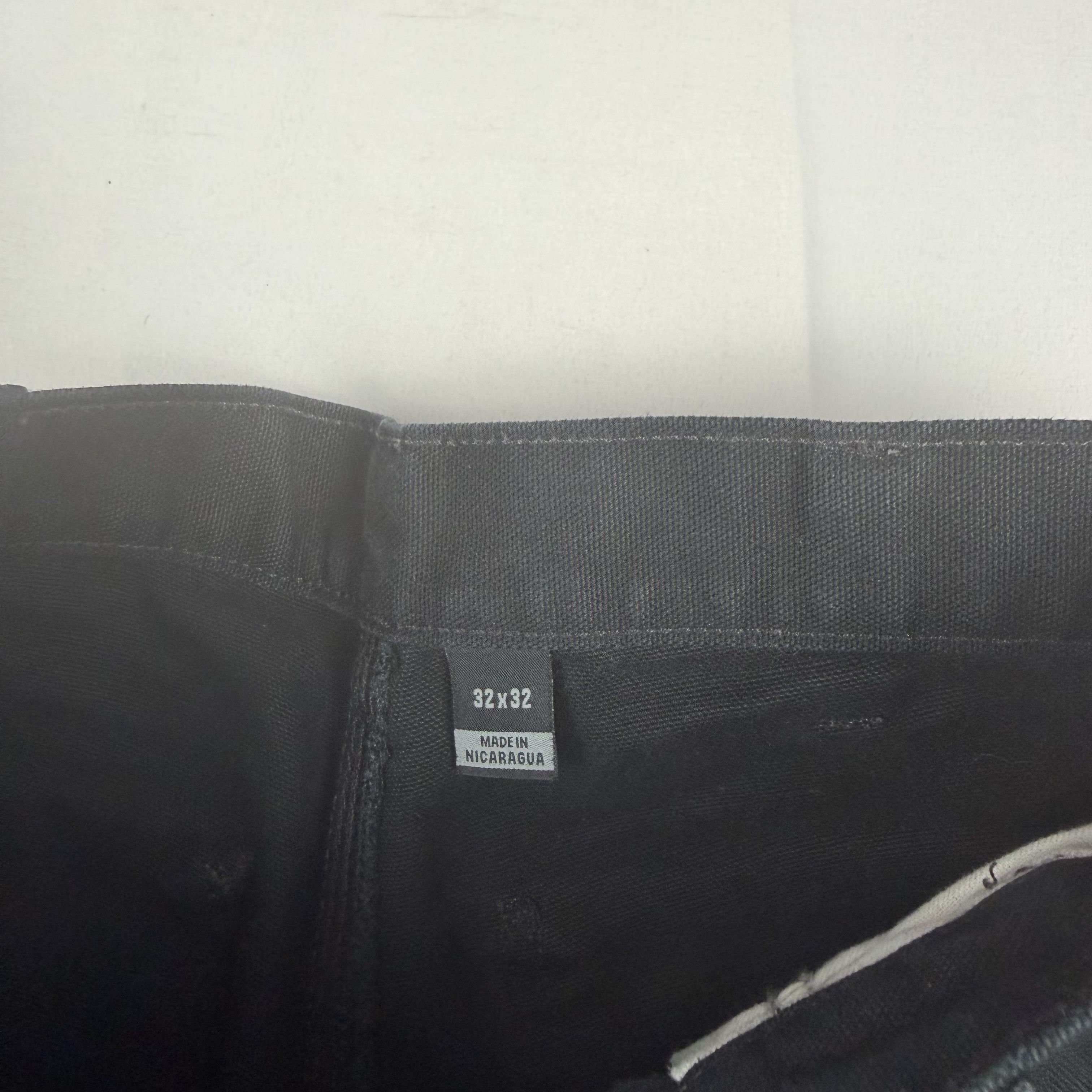 Carhartt Carhartt B11 Black Carpenter Work Pants 32x32 Size US 32 / EU 48 - 4 Thumbnail