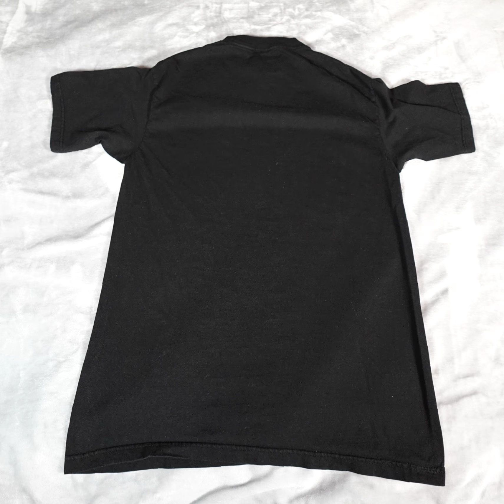 Guess VINTAGE Guess Jeans USA Graphic T-Shirt Men's Tall Medium Black 90s USA Logo Easy Care Size US M / EU 48-50 / 2 - 6 Thumbnail