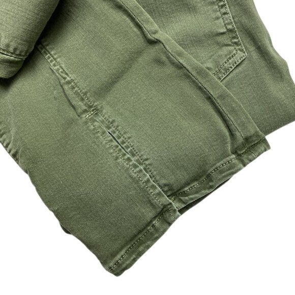 Free People Free People Army Green Cropped Bootcut Jeans Size 25" / US 0 / IT 36 - 7 Thumbnail