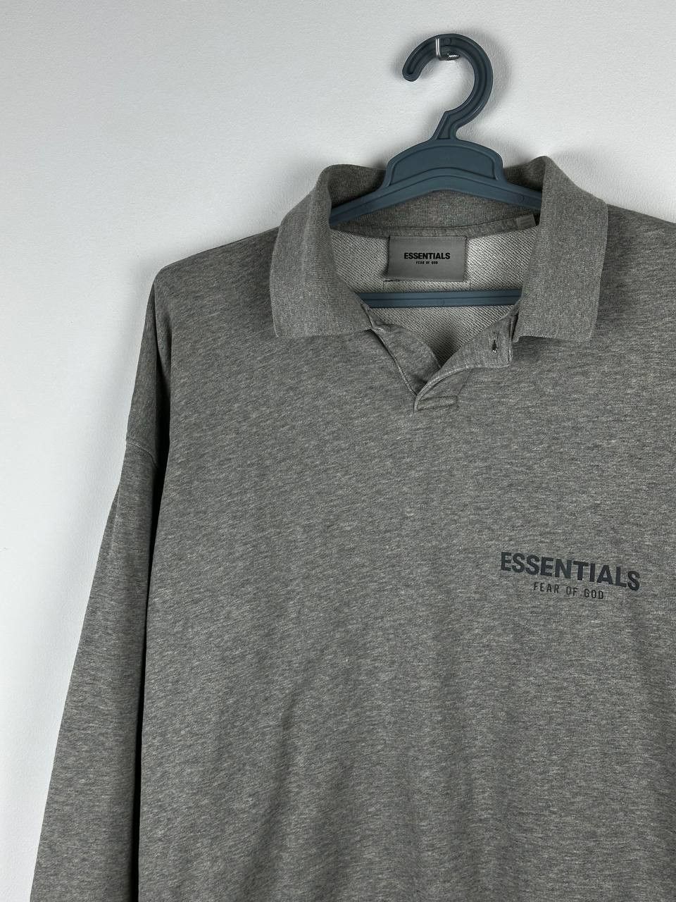 Fear of God Essentials Fleece Rugby Pullover Sweatshirt Size Size US S / EU 44-46 / 1 - 2 Thumbnail