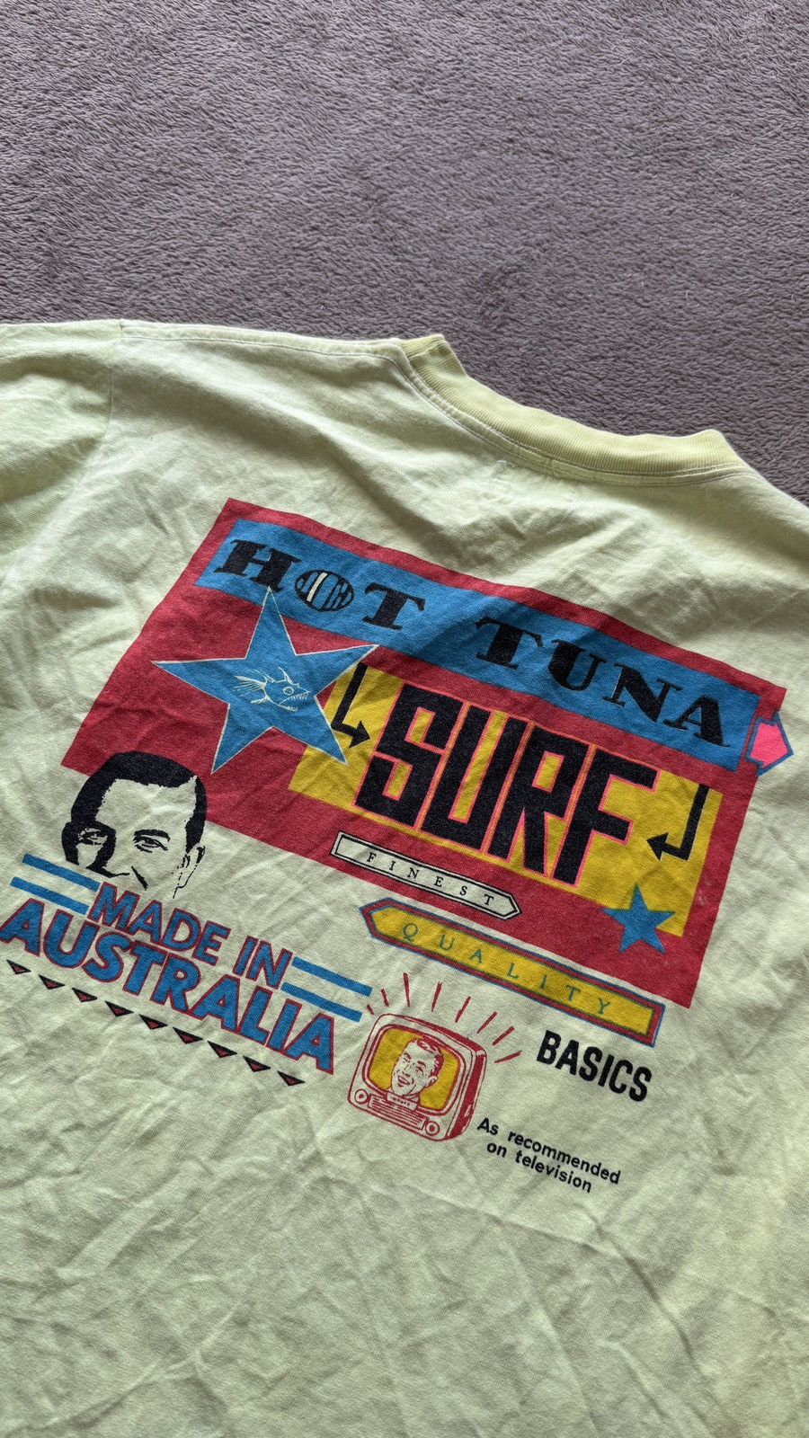 Hysteric Glamour Vintage 90s Hot Tuna Big Logo Made in Australia Surf tee Size US M / EU 48-50 / 2 - 2 Thumbnail