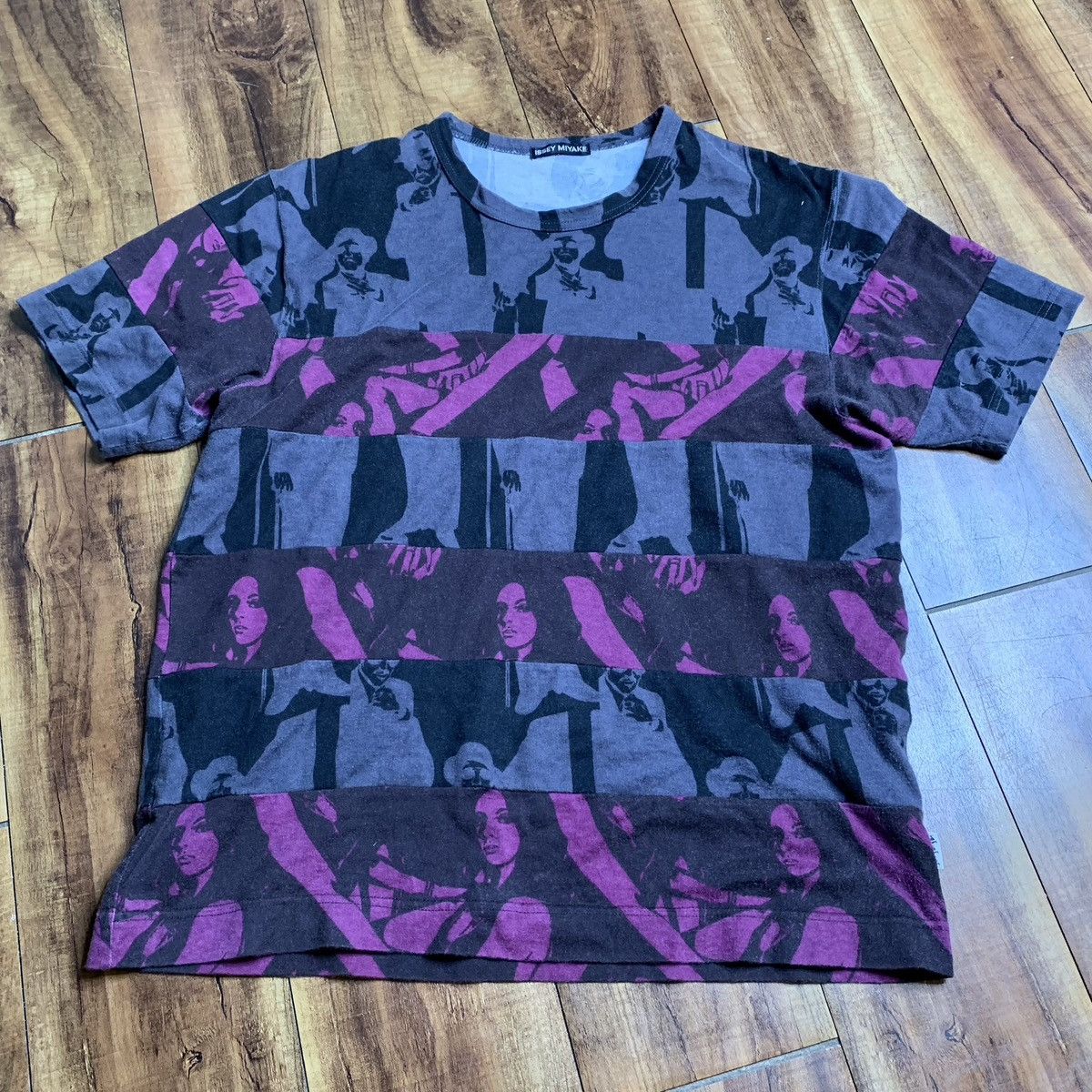 Vintage Issey miyake layered tee shirt