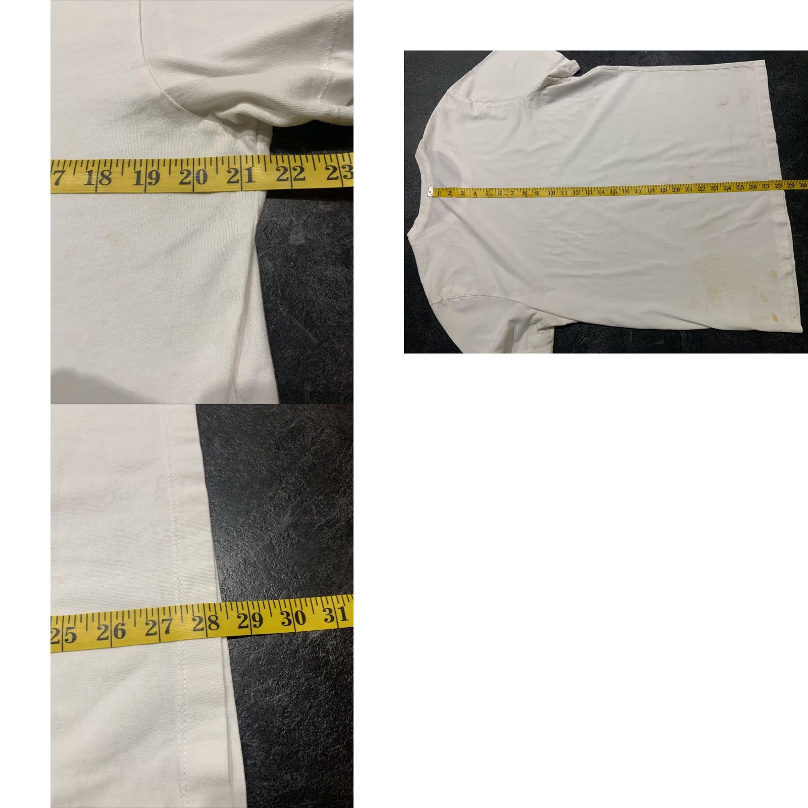 Nike Nike T-Shirt Large White Stained Mens Size US L / EU 52-54 / 3 - 8 Thumbnail