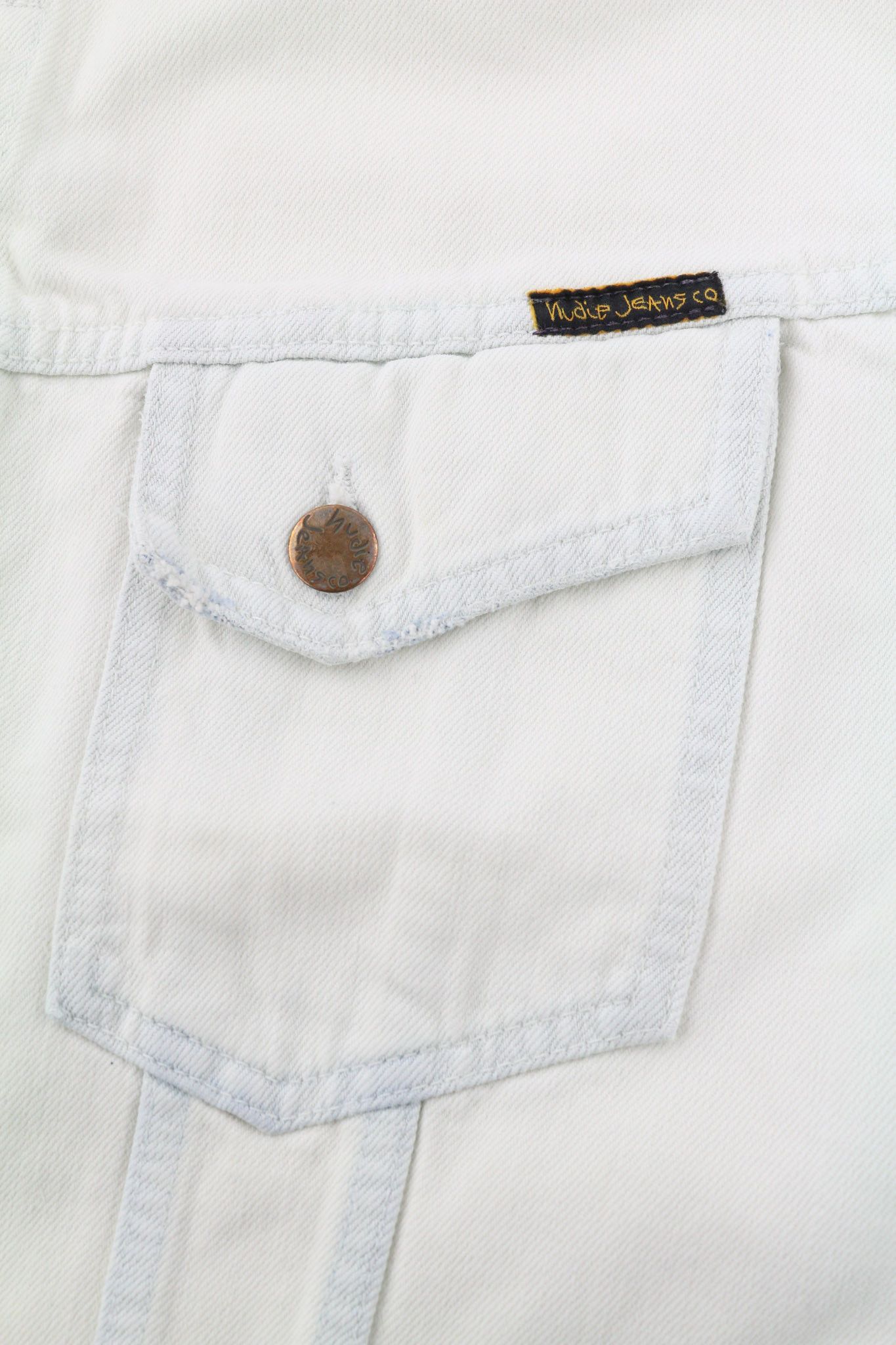 Nudie Jeans TERRY XL Extreme Bleach Pockets Jacket 81034 Size US XL / EU 56 / 4 - 6 Thumbnail