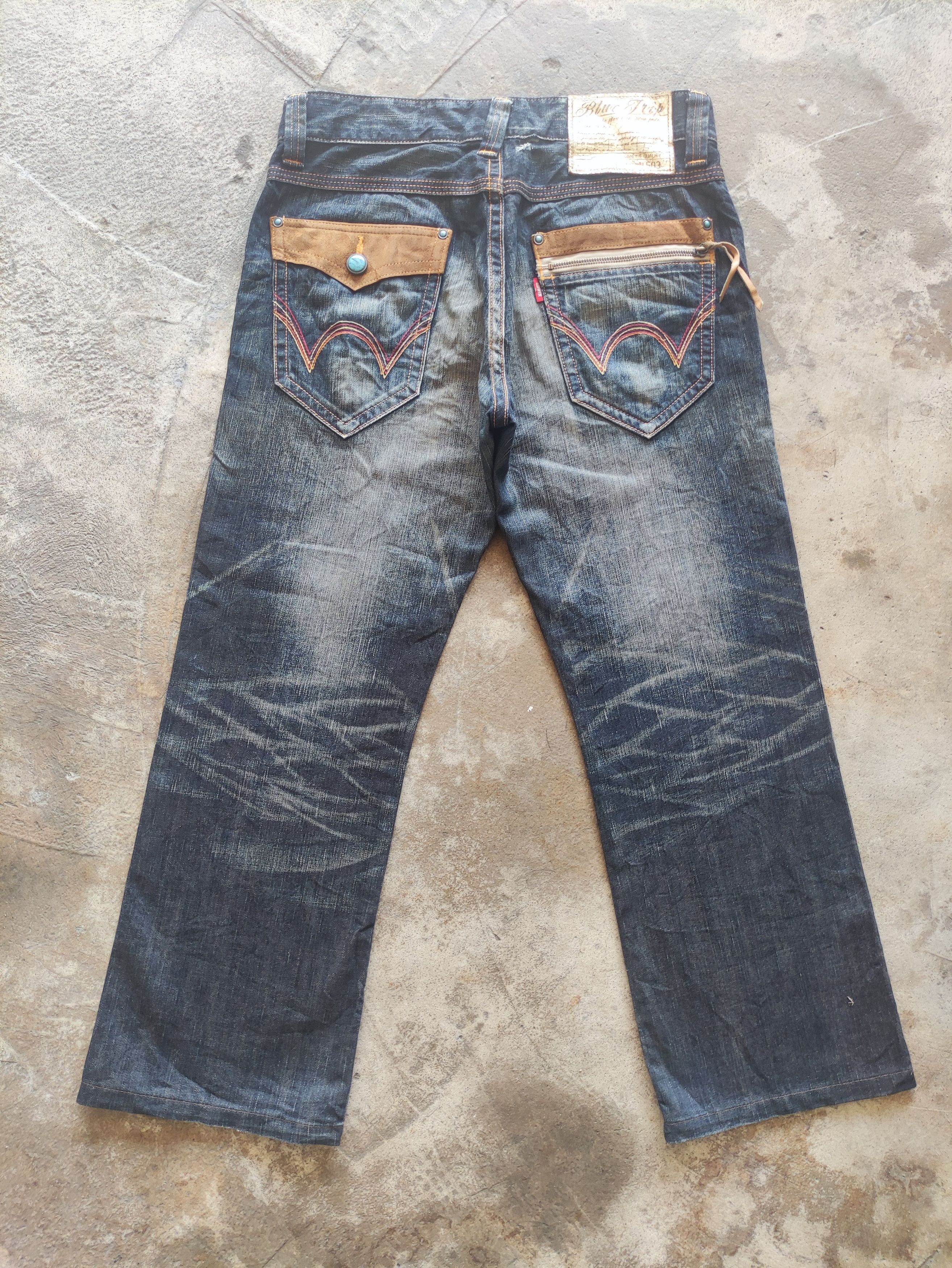 Edwin Vintage Edwin Brand Faded Baggy Denim Pants Size US 34 / EU 50 - 9 Thumbnail
